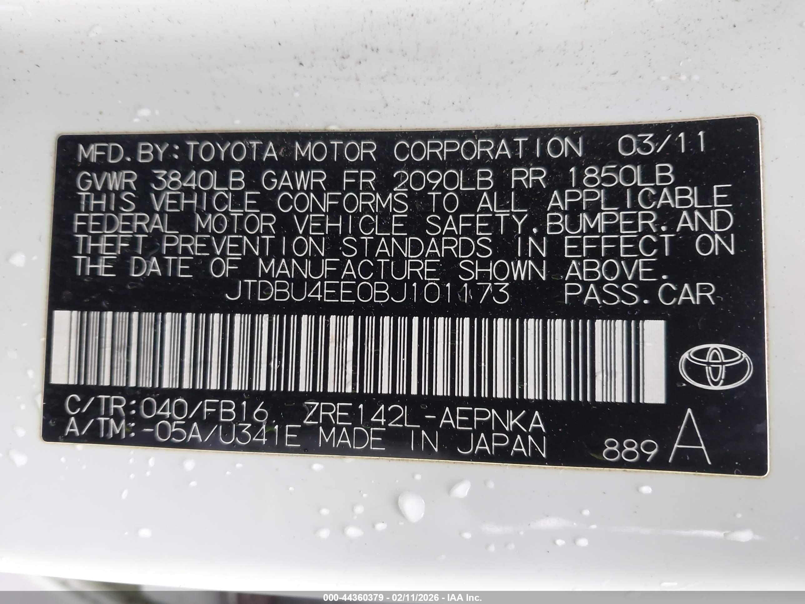 TOYOTA COROLLA image 9