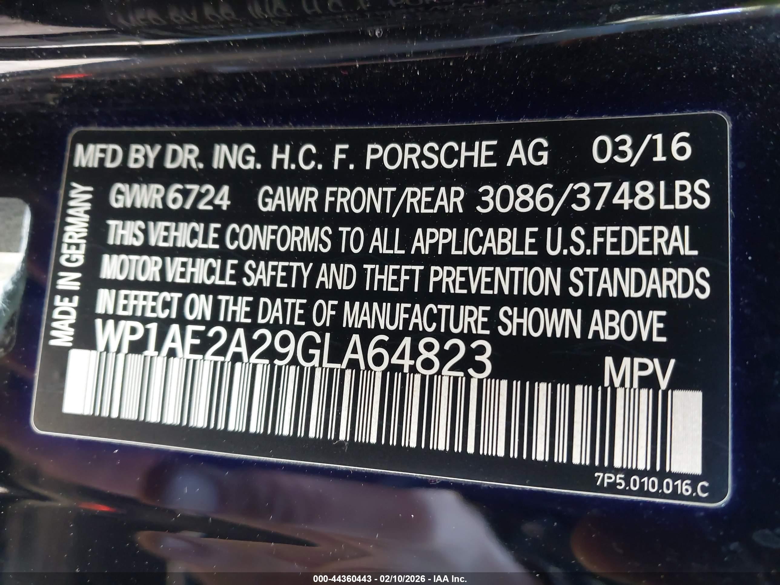 PORSCHE CAYENNE image 9