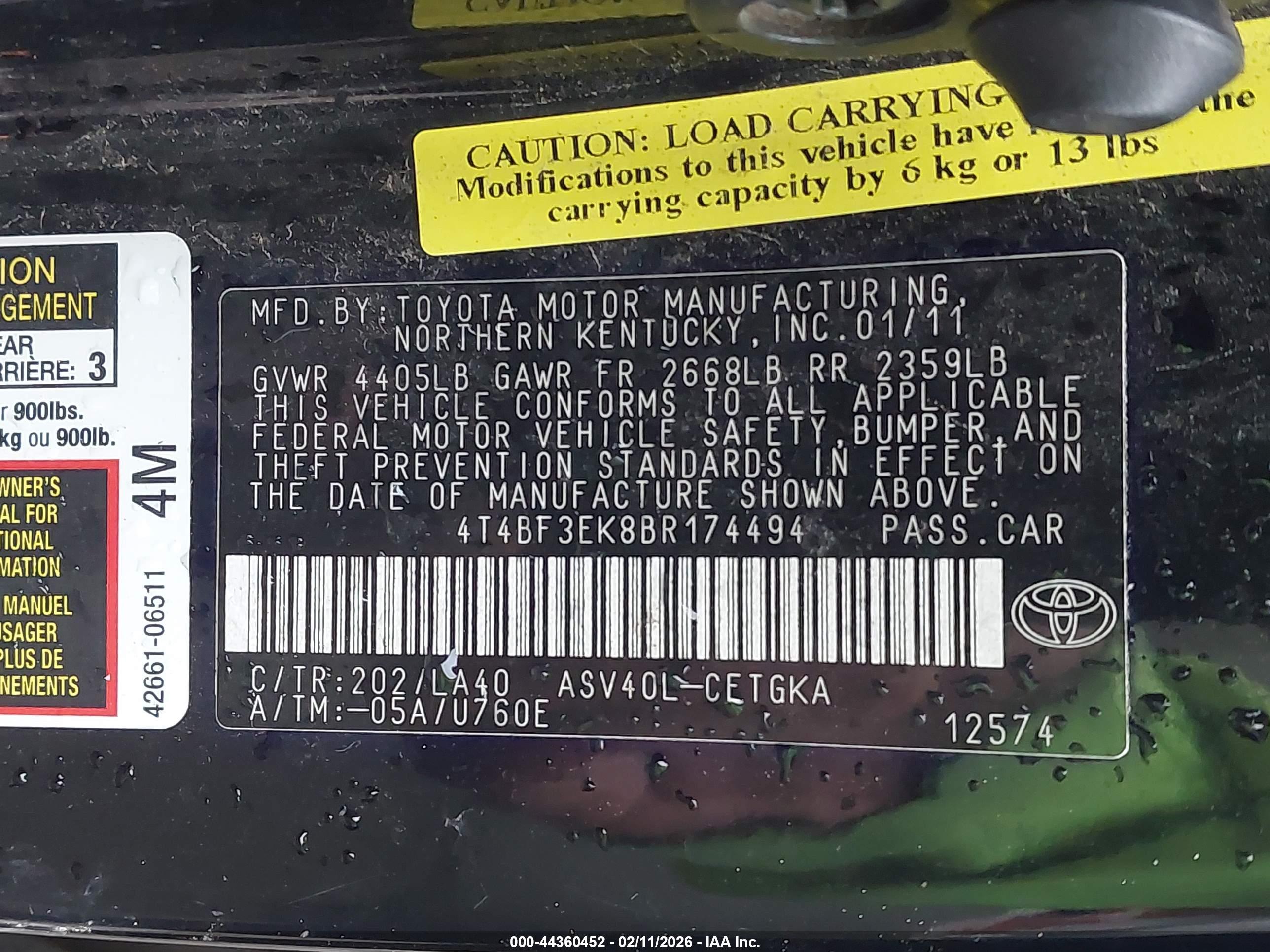 TOYOTA CAMRY image 9