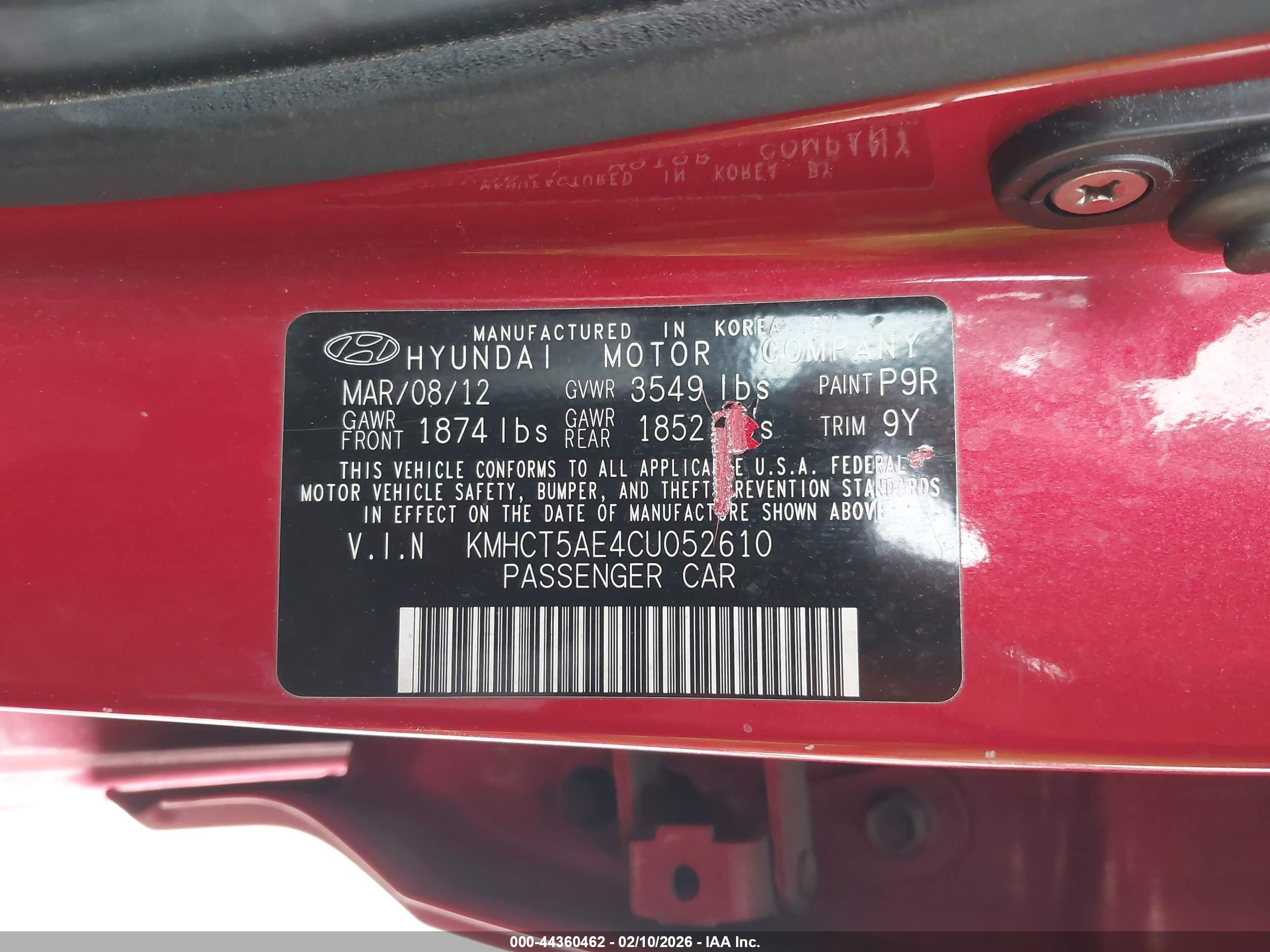 HYUNDAI ACCENT image 9