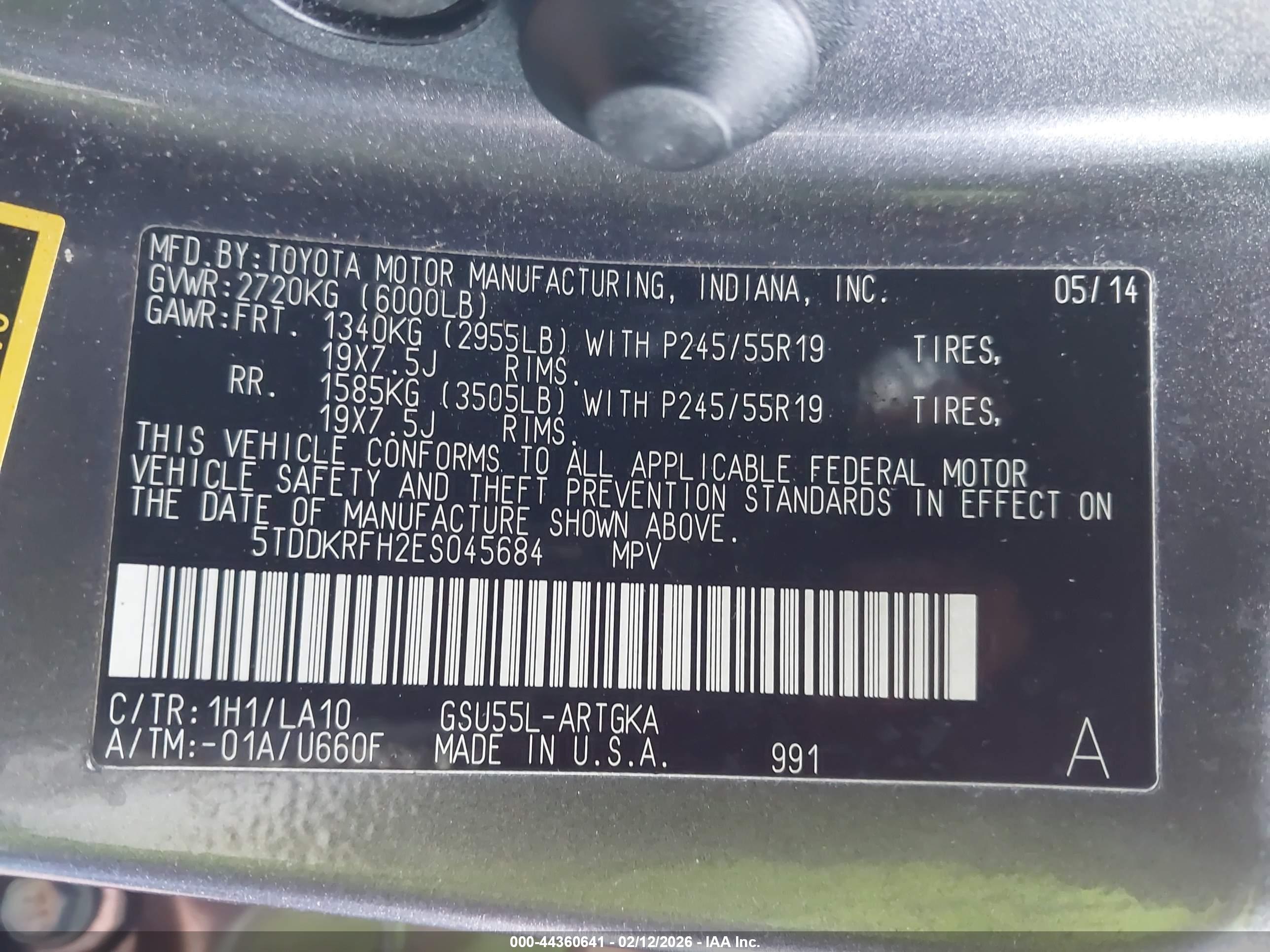 TOYOTA HIGHLANDER image 9