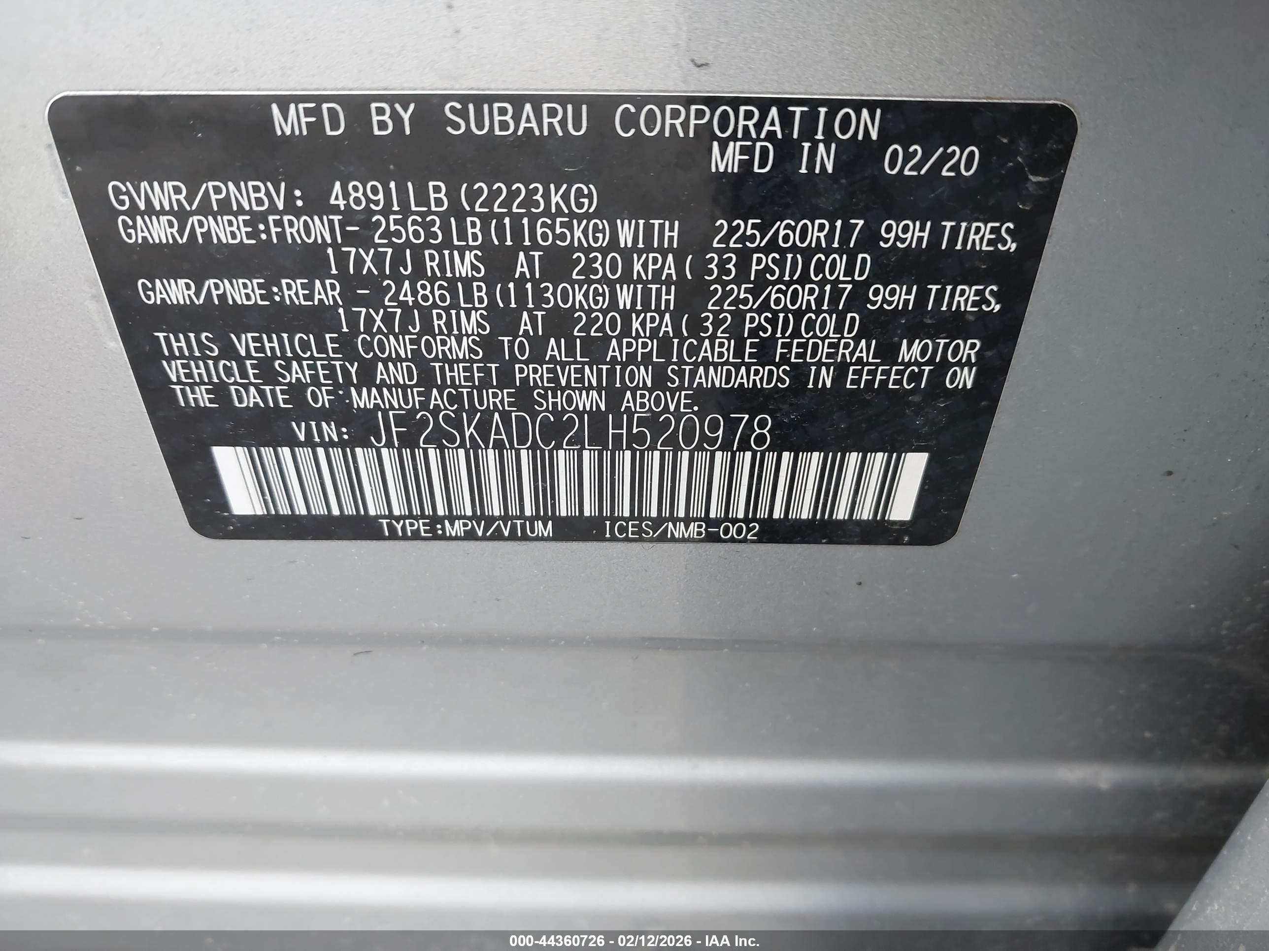 SUBARU FORESTER image 9