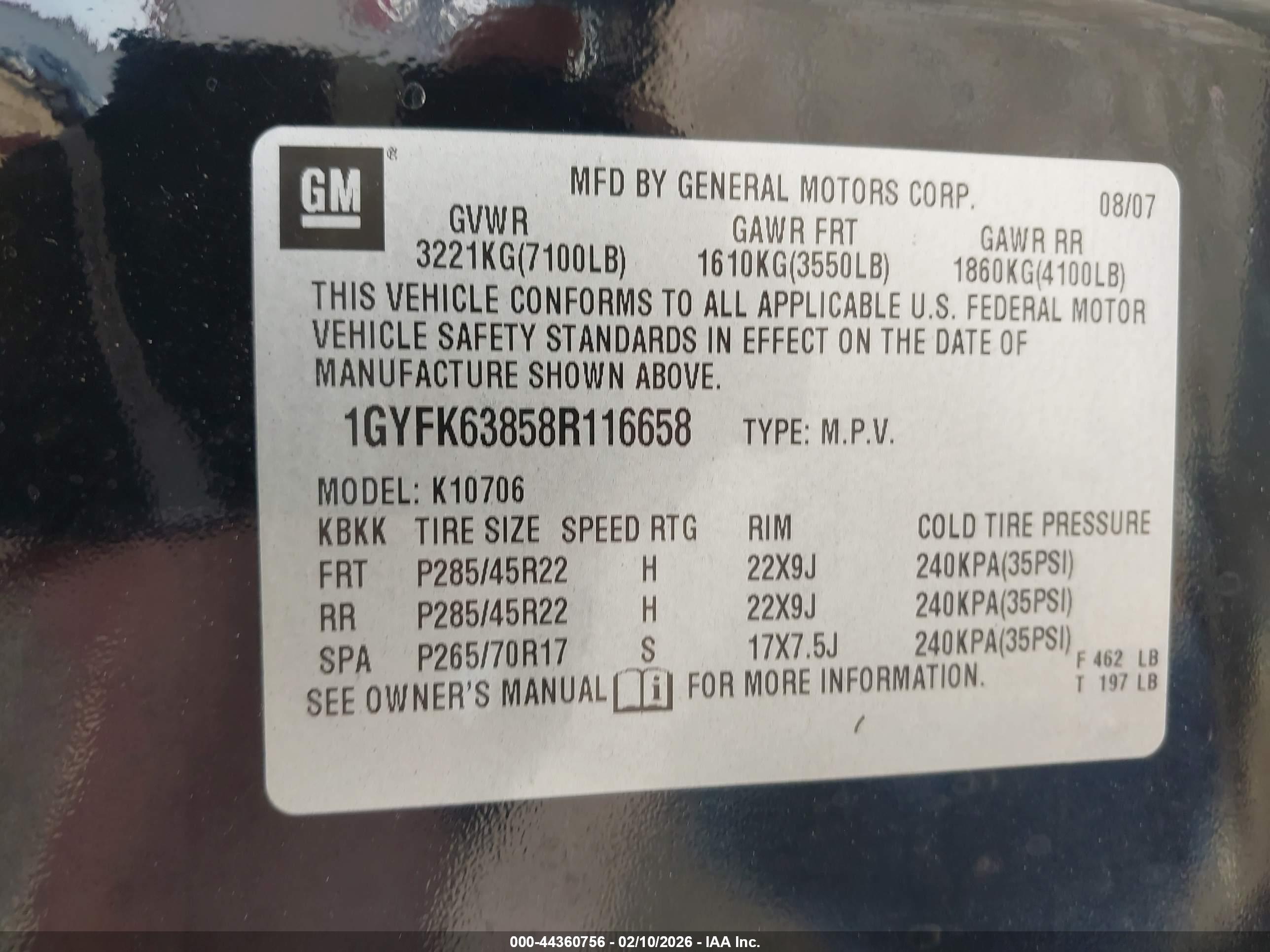 CADILLAC ESCALADE image 9