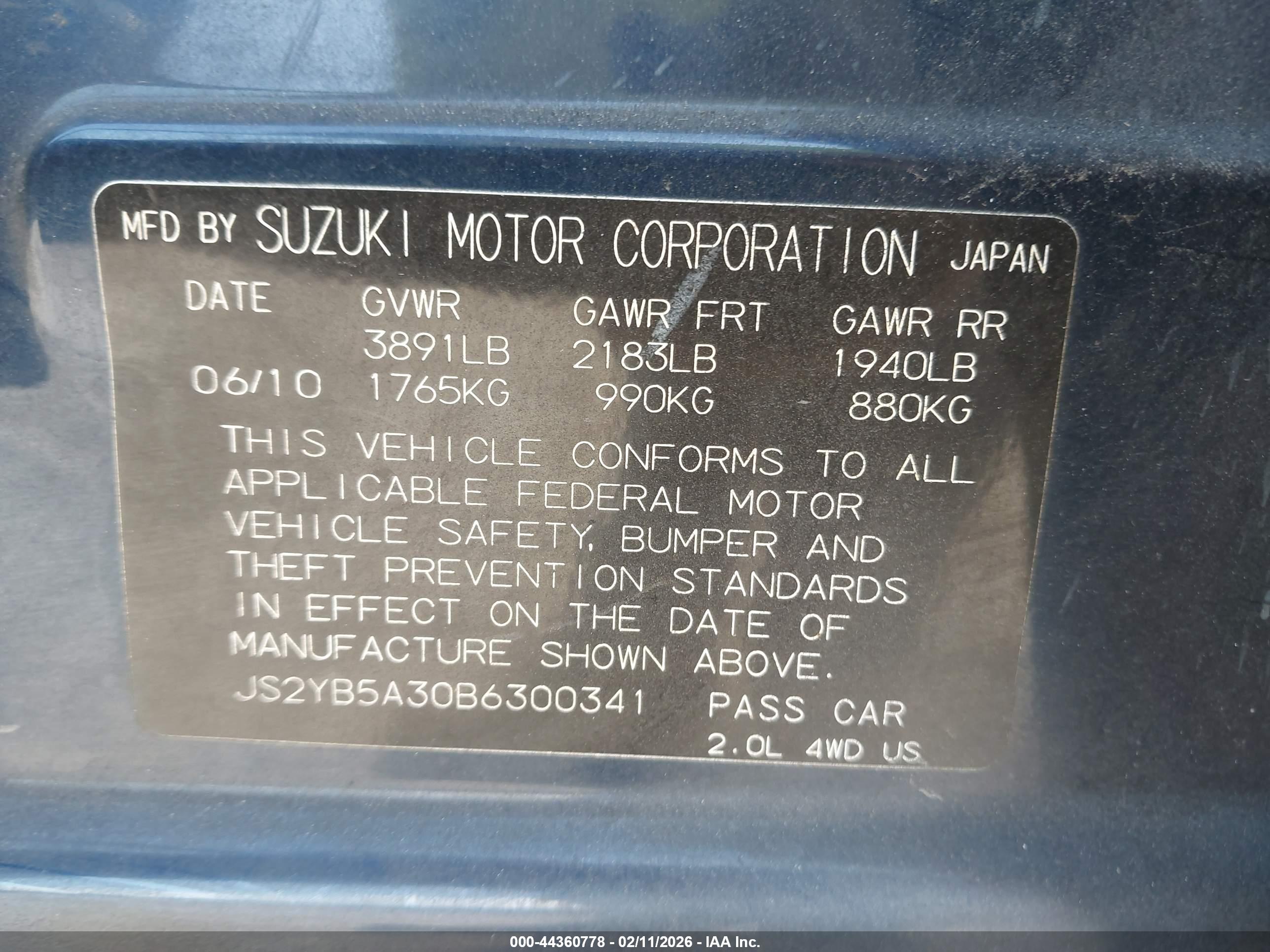 SUZUKI SX4 image 9