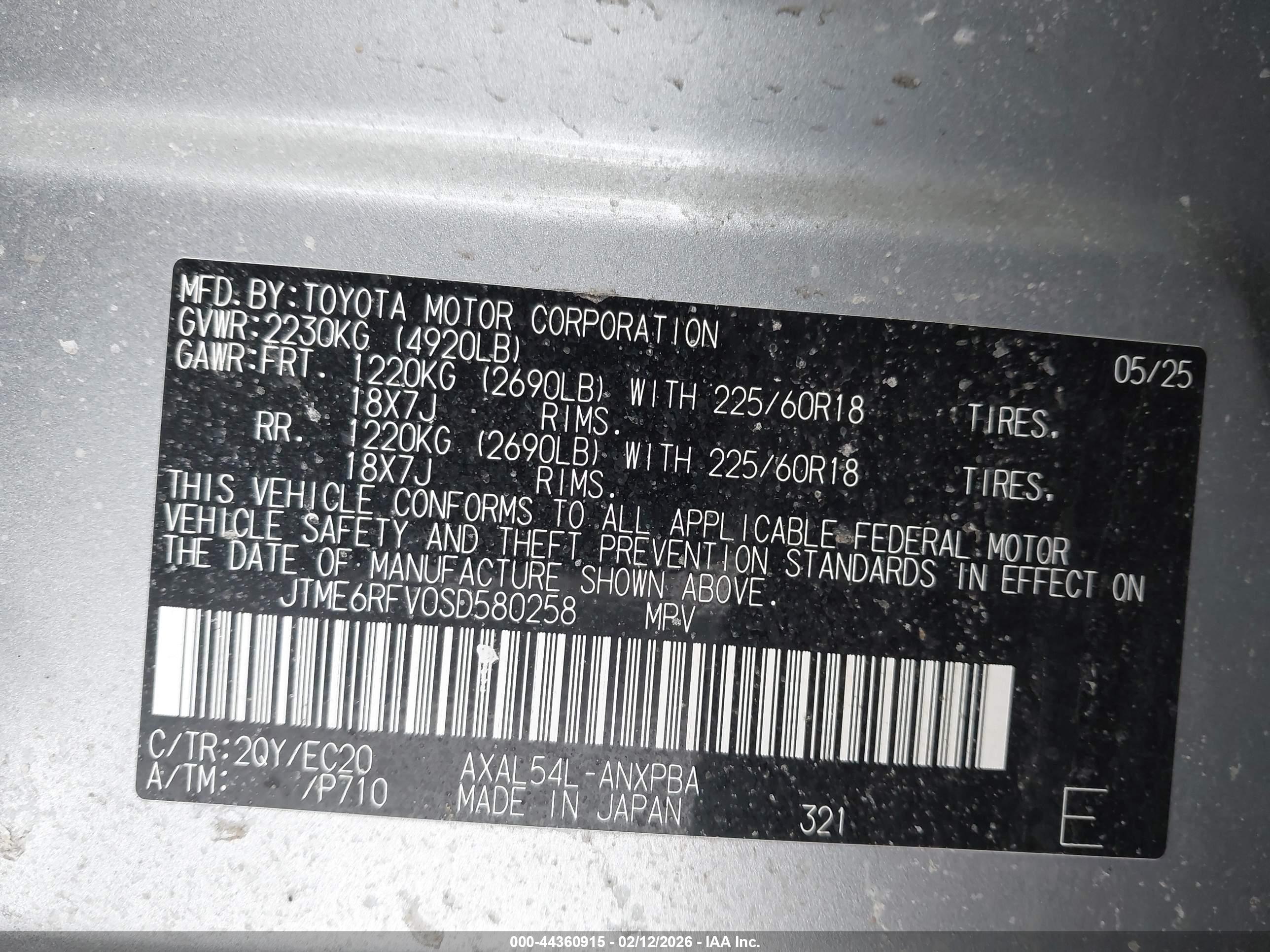 TOYOTA RAV4 image 9
