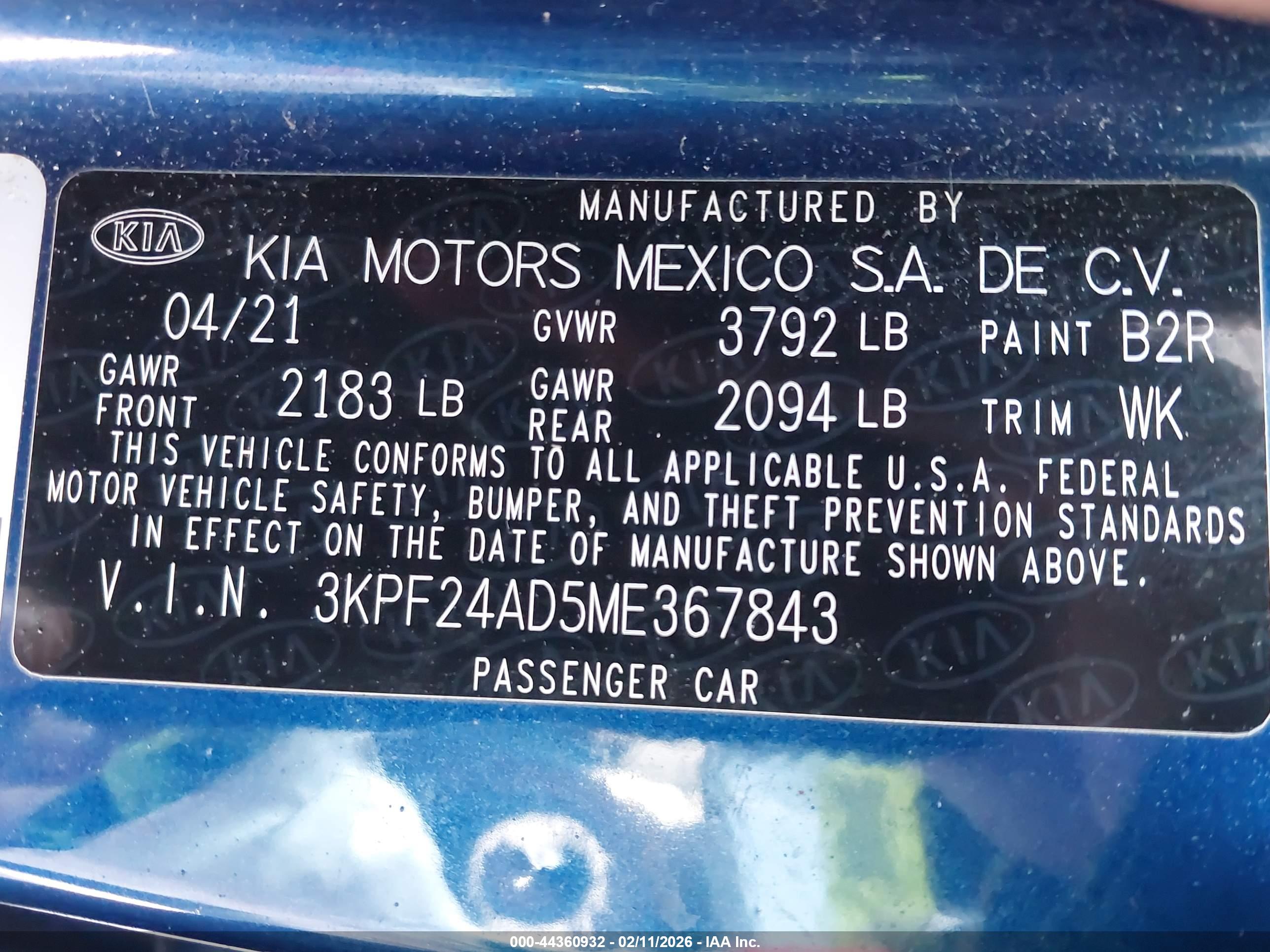 KIA FORTE image 9