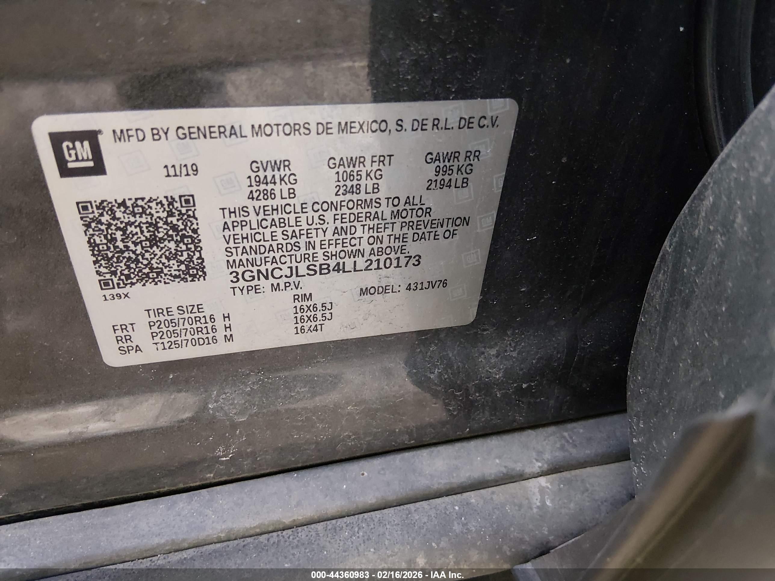 CHEVROLET TRAX image 9