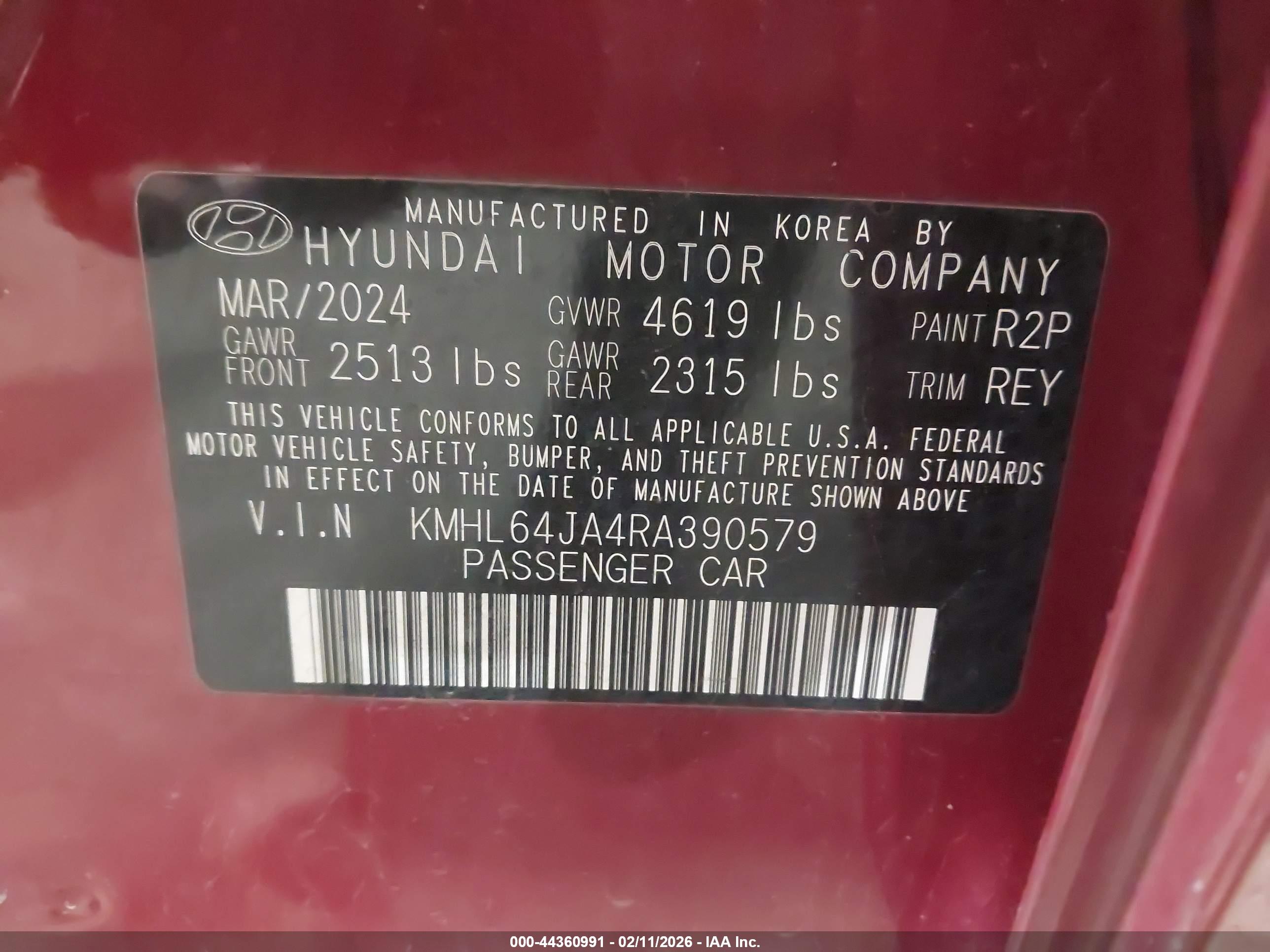 HYUNDAI SONATA image 9