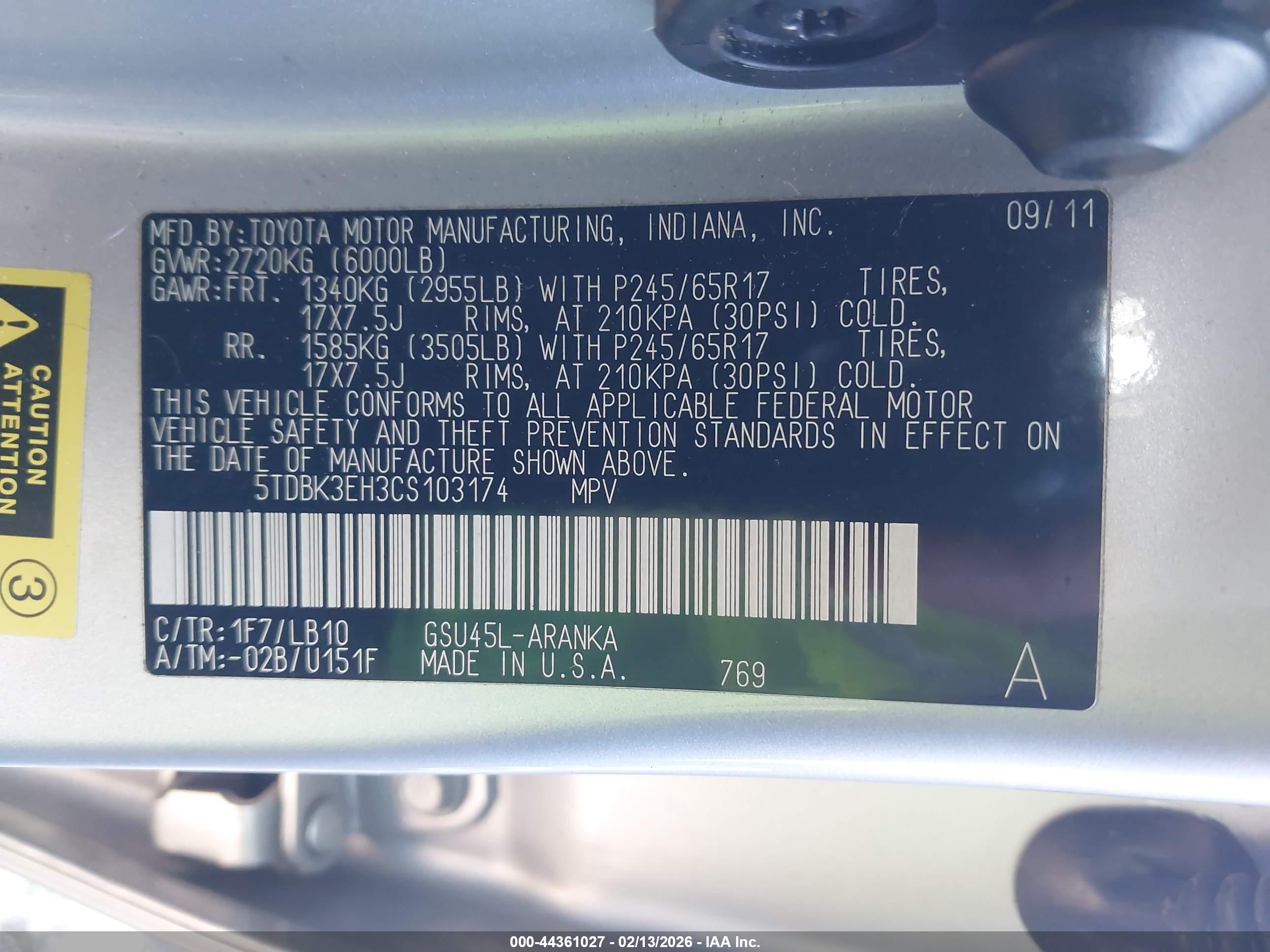 TOYOTA HIGHLANDER image 9