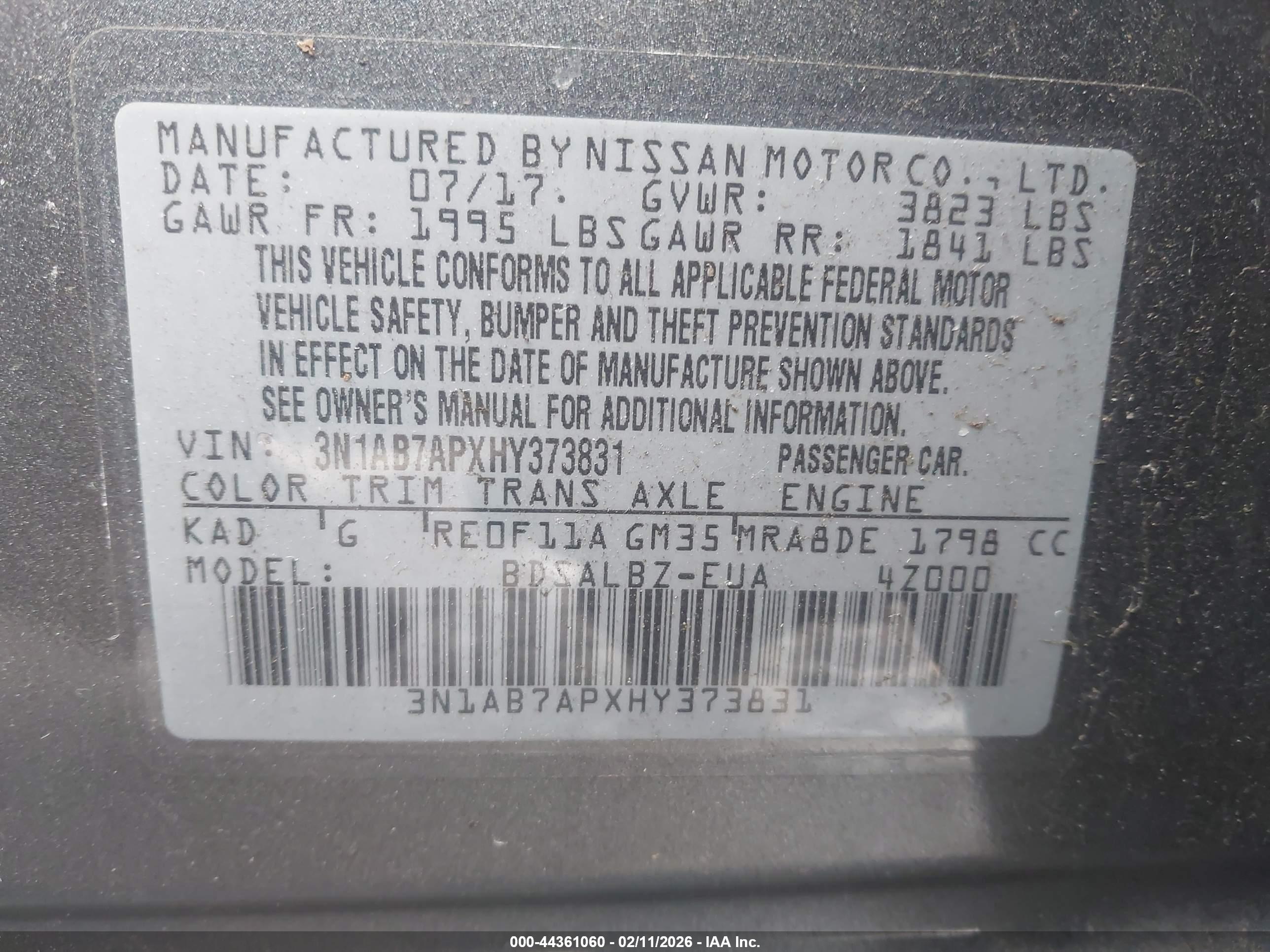 NISSAN SENTRA image 9