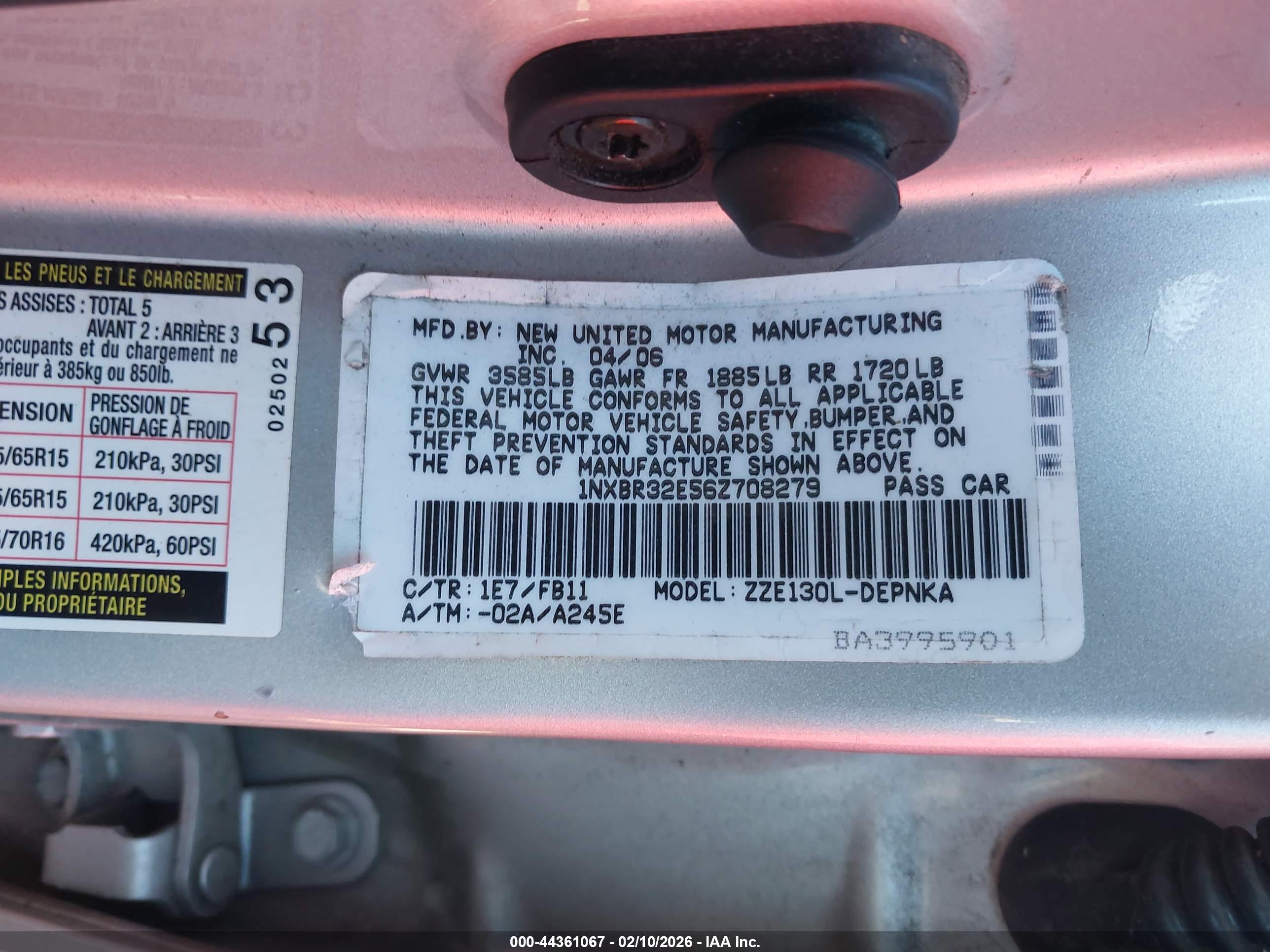 TOYOTA COROLLA image 9