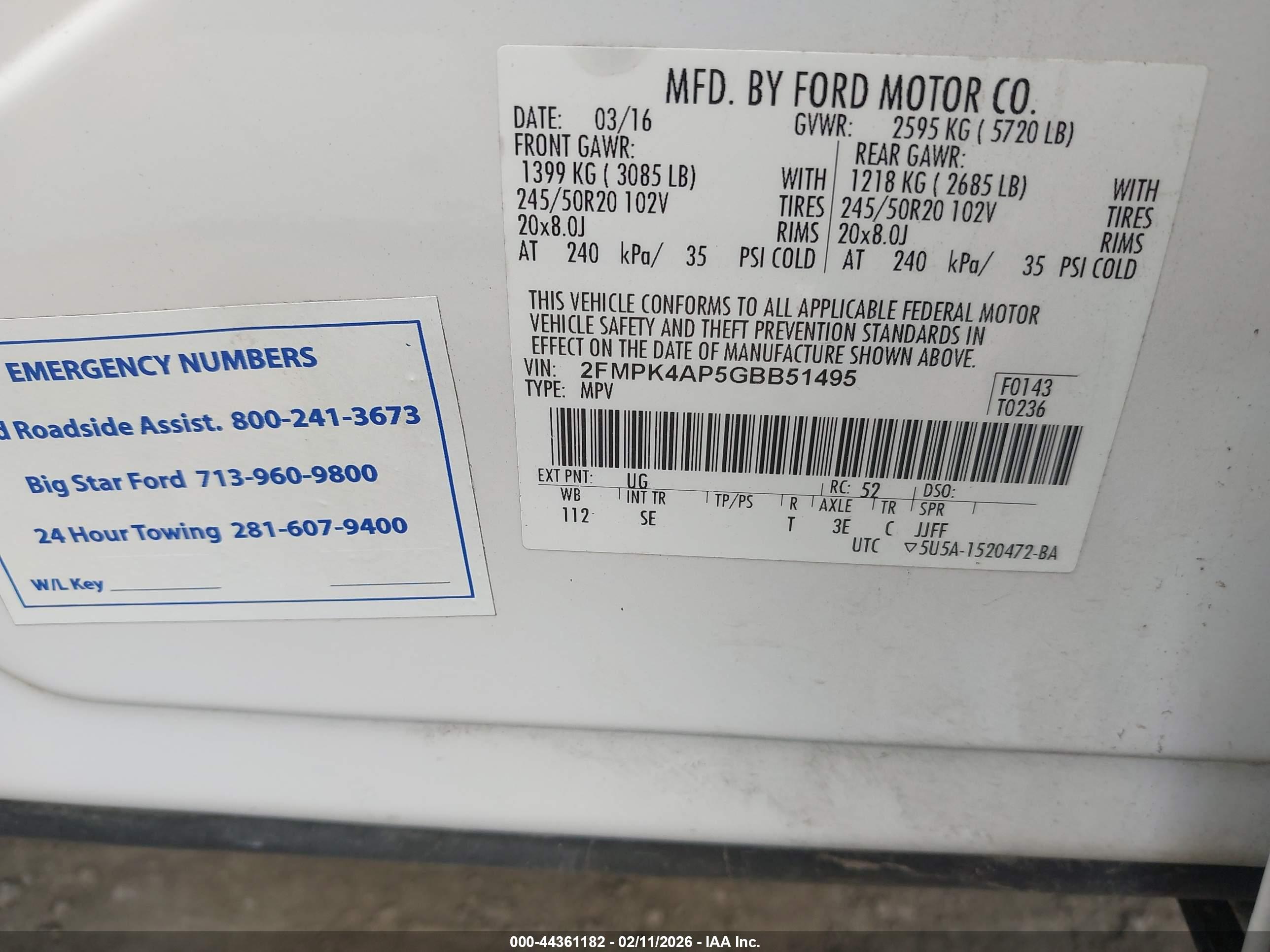 FORD EDGE image 9