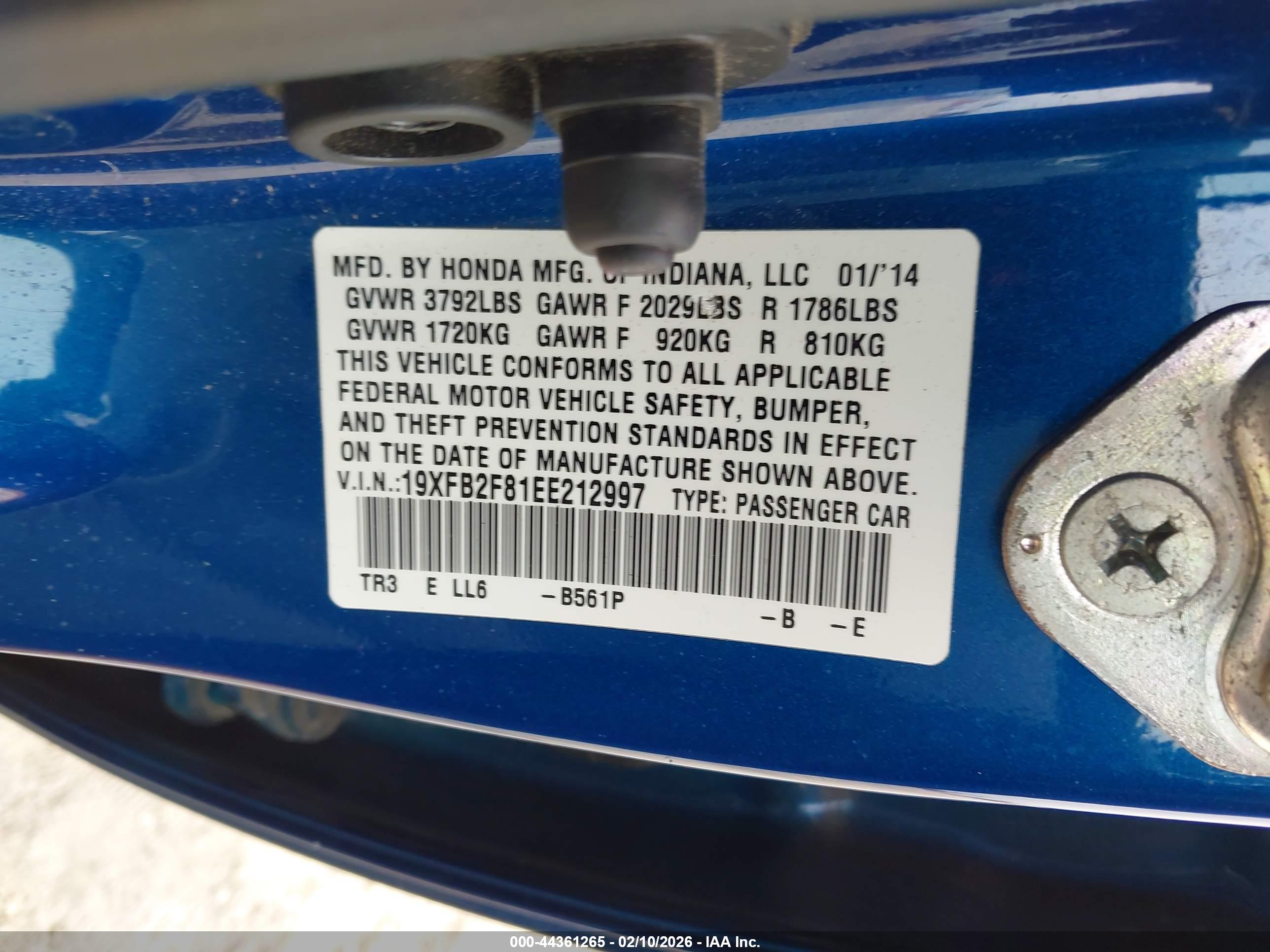 HONDA CIVIC image 9