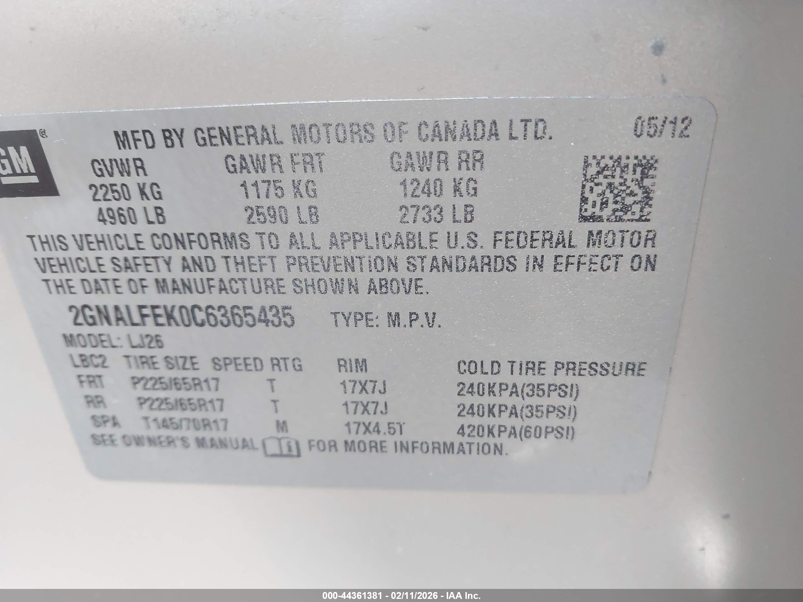 CHEVROLET EQUINOX image 9