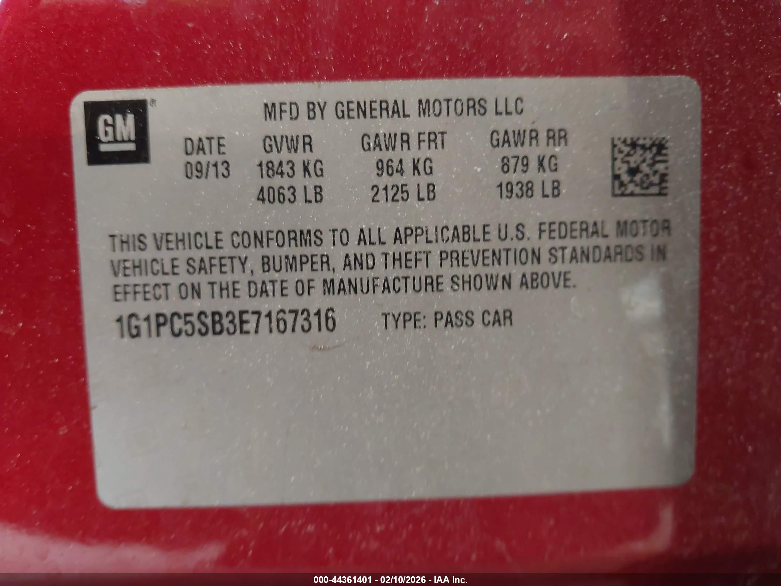 CHEVROLET CRUZE image 9