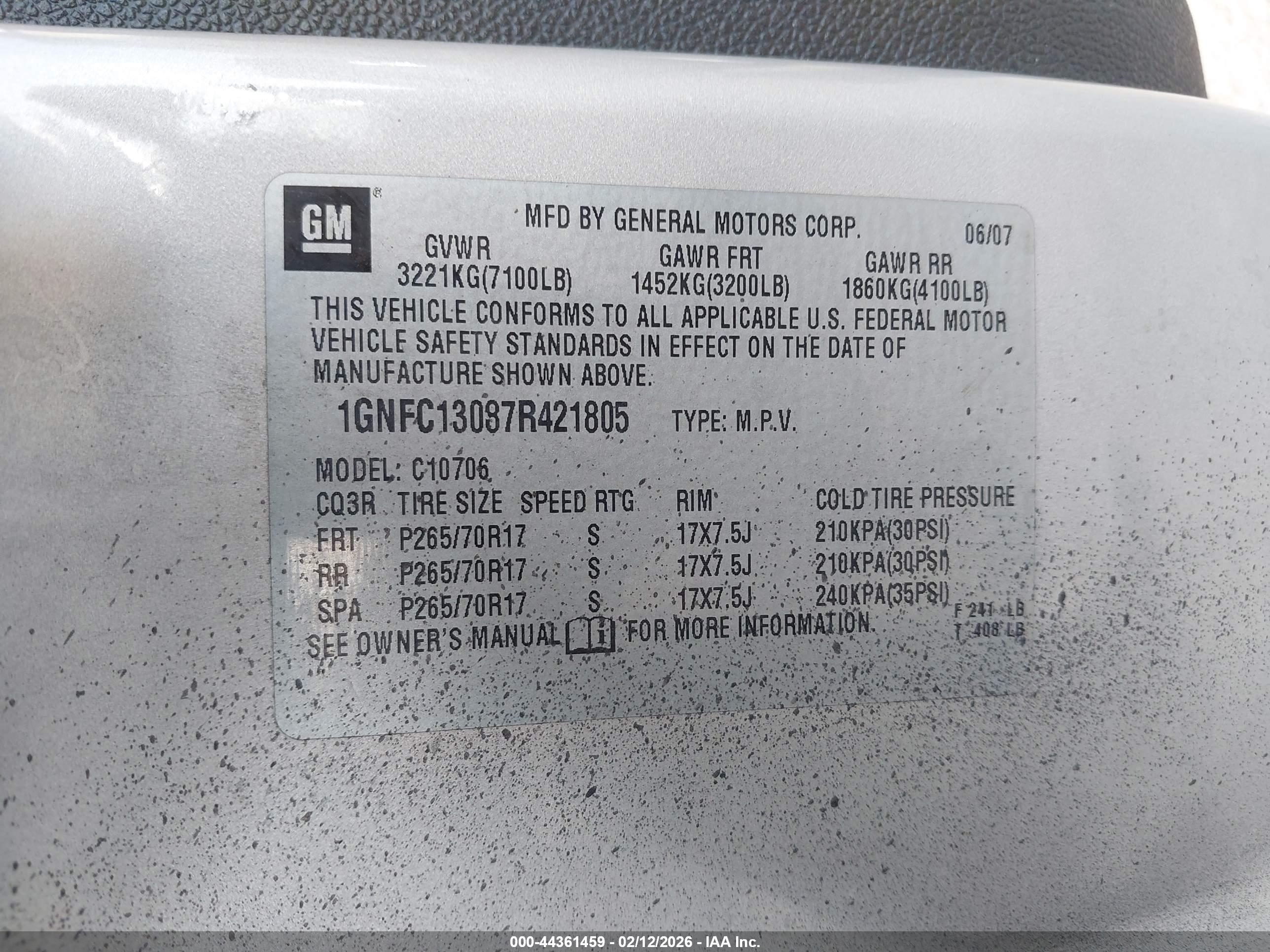 CHEVROLET TAHOE image 9