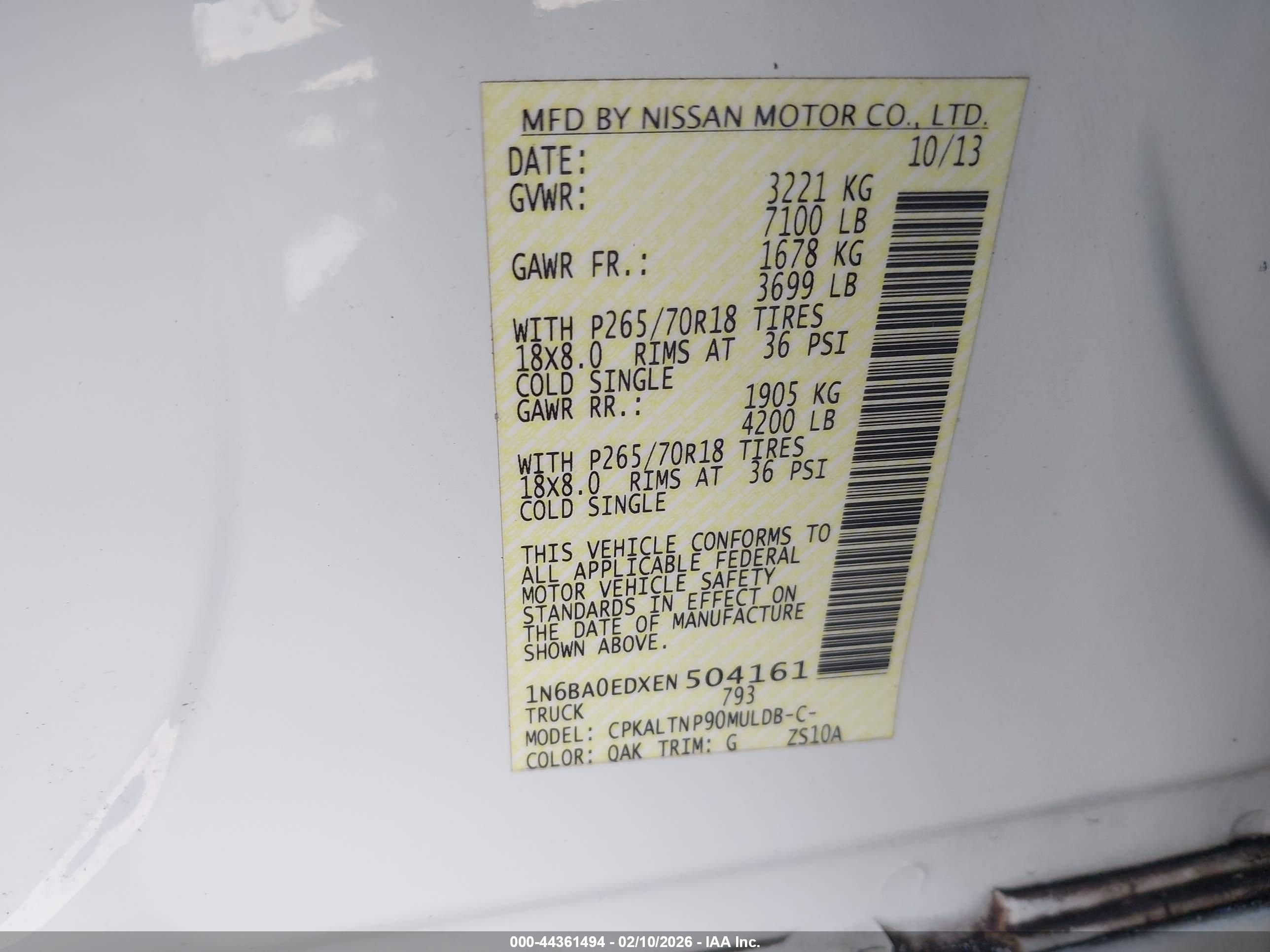 NISSAN TITAN image 9