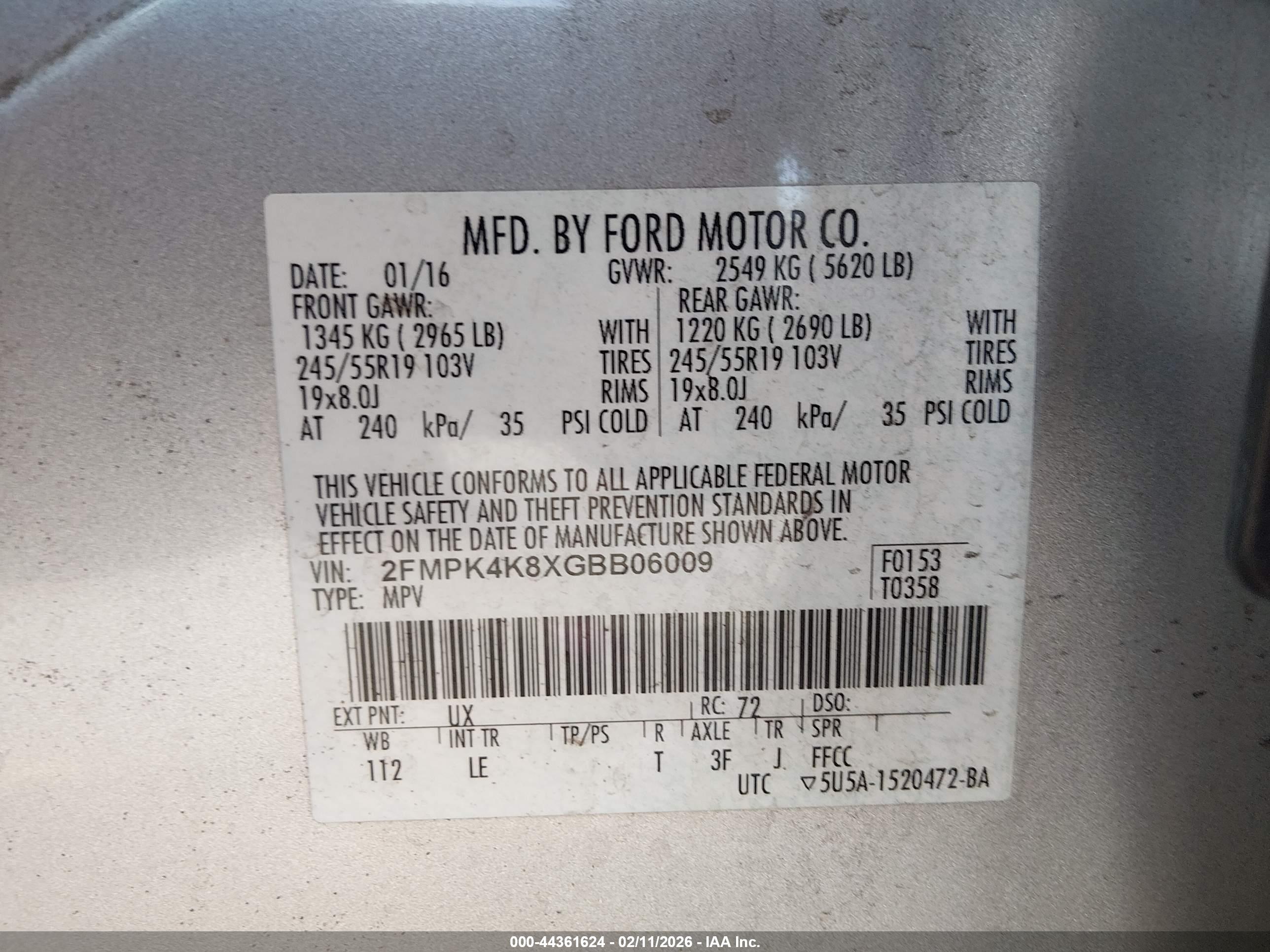 FORD EDGE image 9