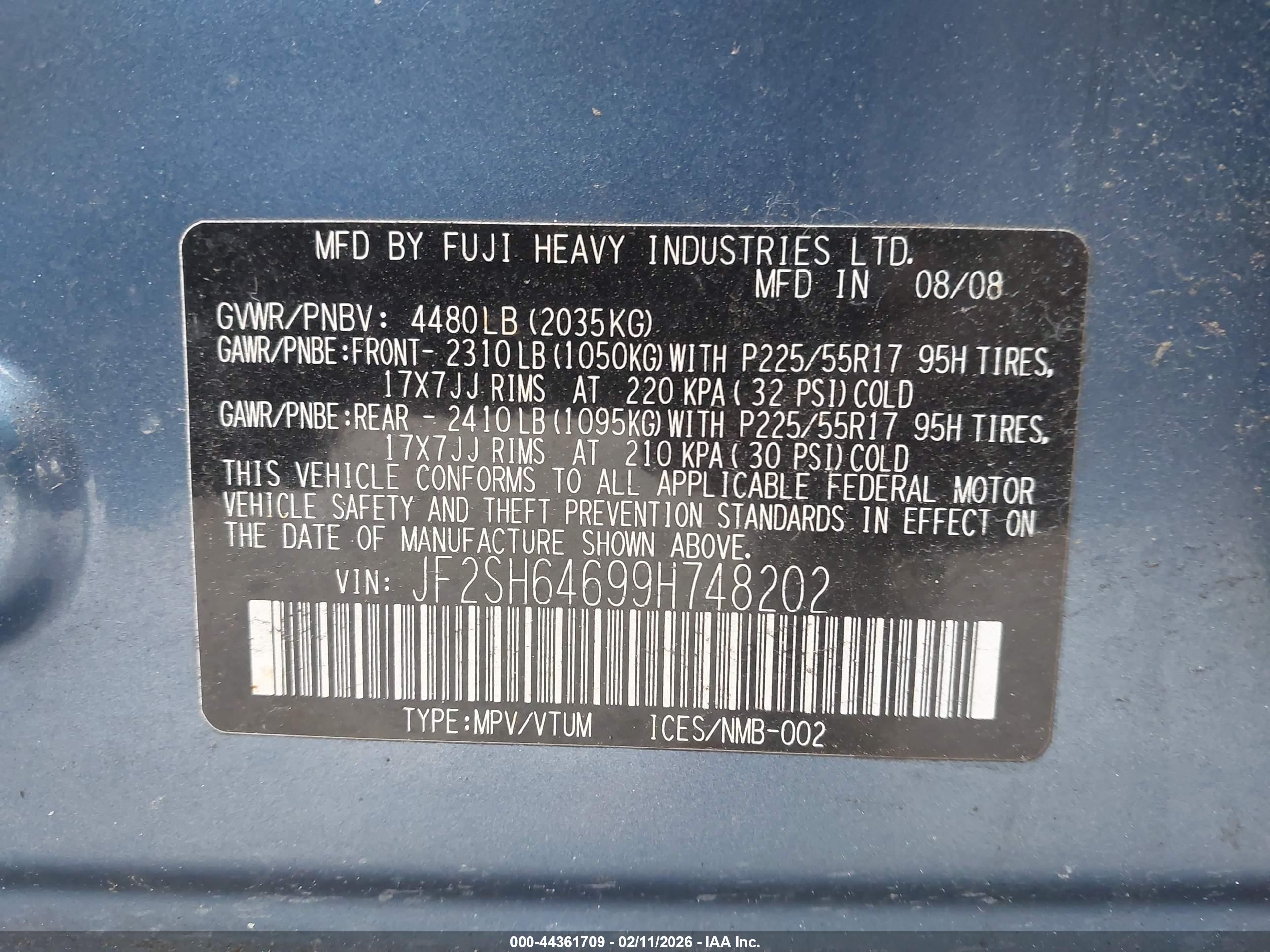SUBARU FORESTER image 9