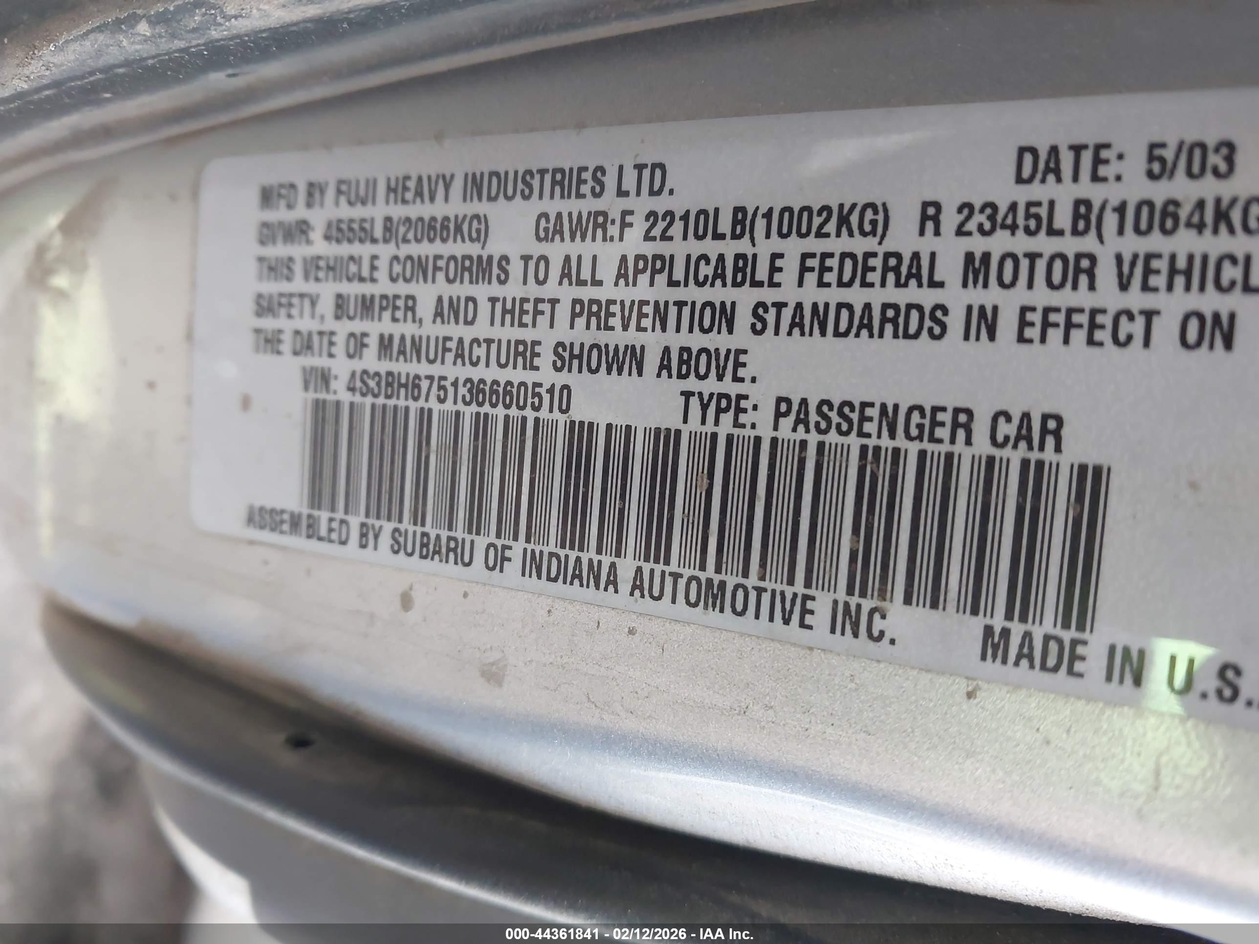 SUBARU OUTBACK image 9
