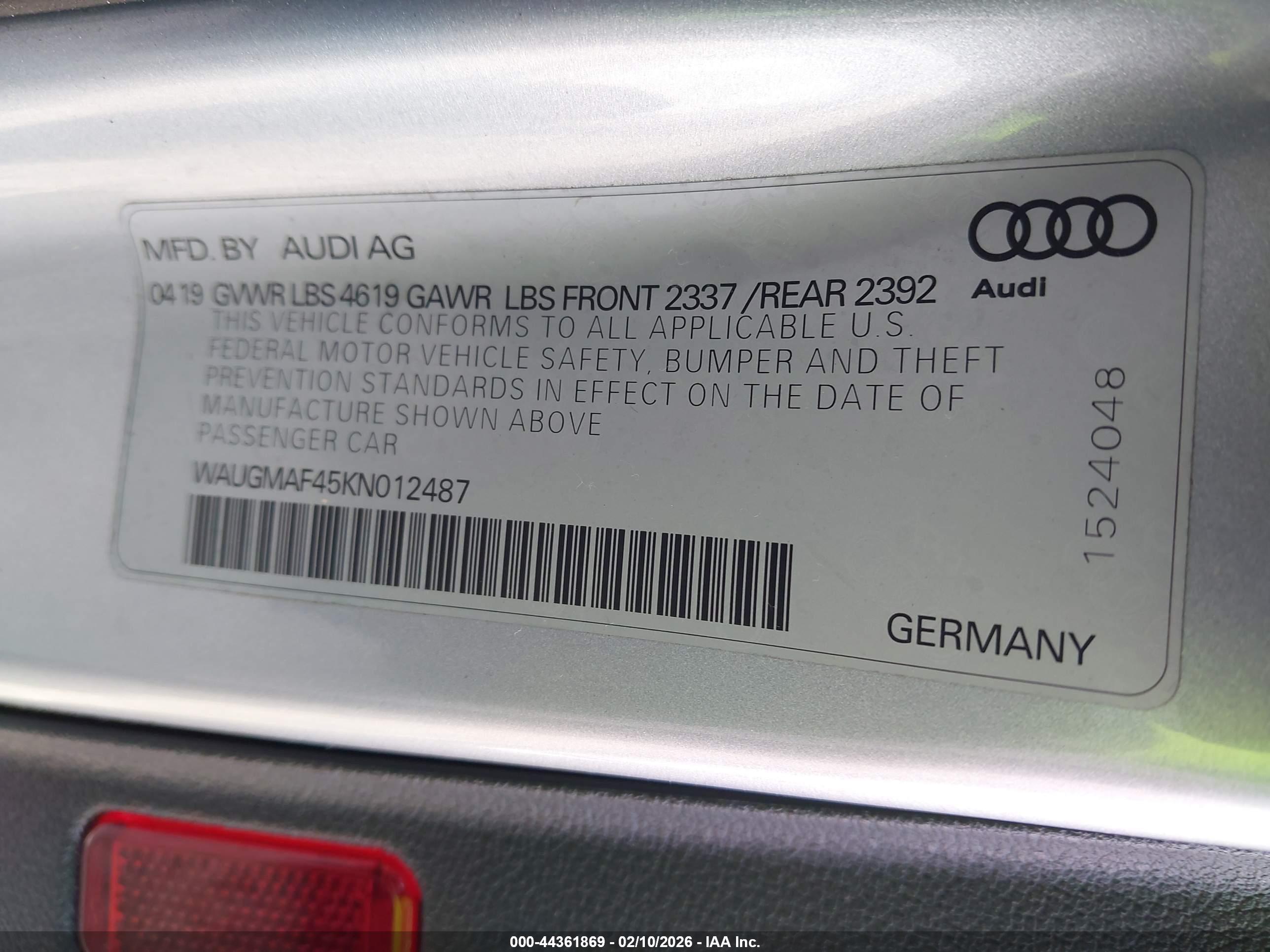 AUDI A4 image 9