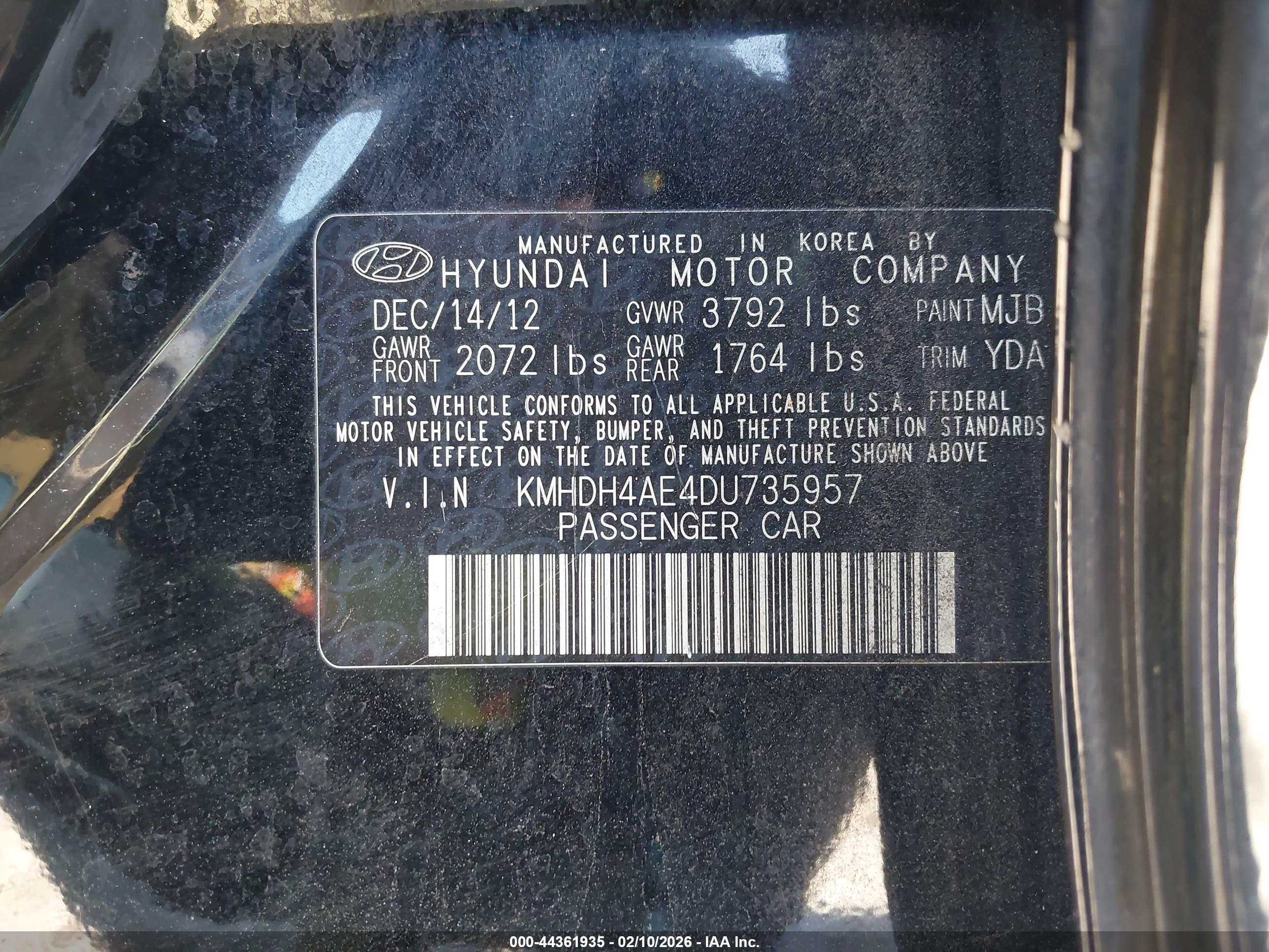 HYUNDAI ELANTRA image 9
