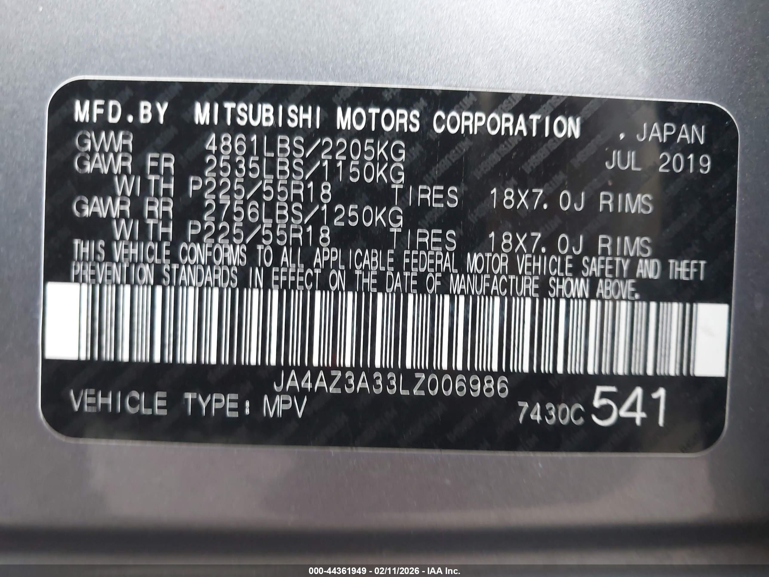 MITSUBISHI OUTLANDER image 9