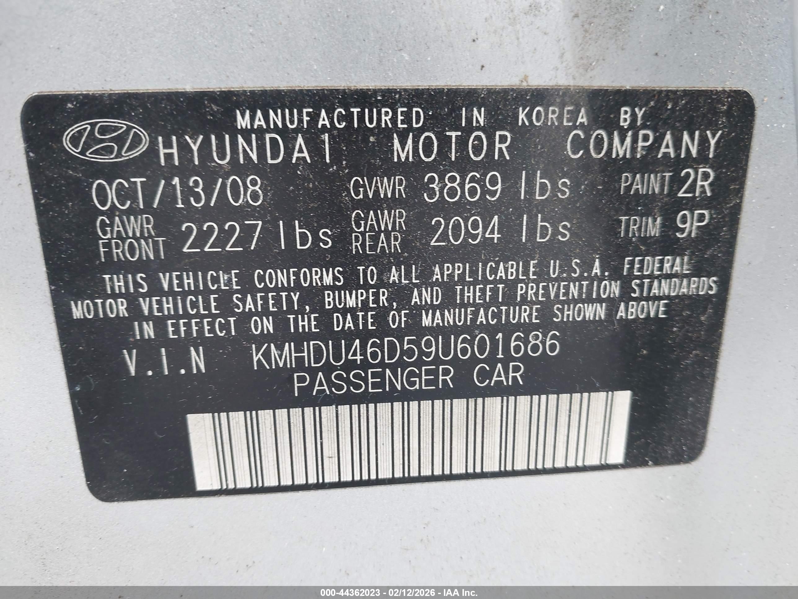 HYUNDAI ELANTRA image 9