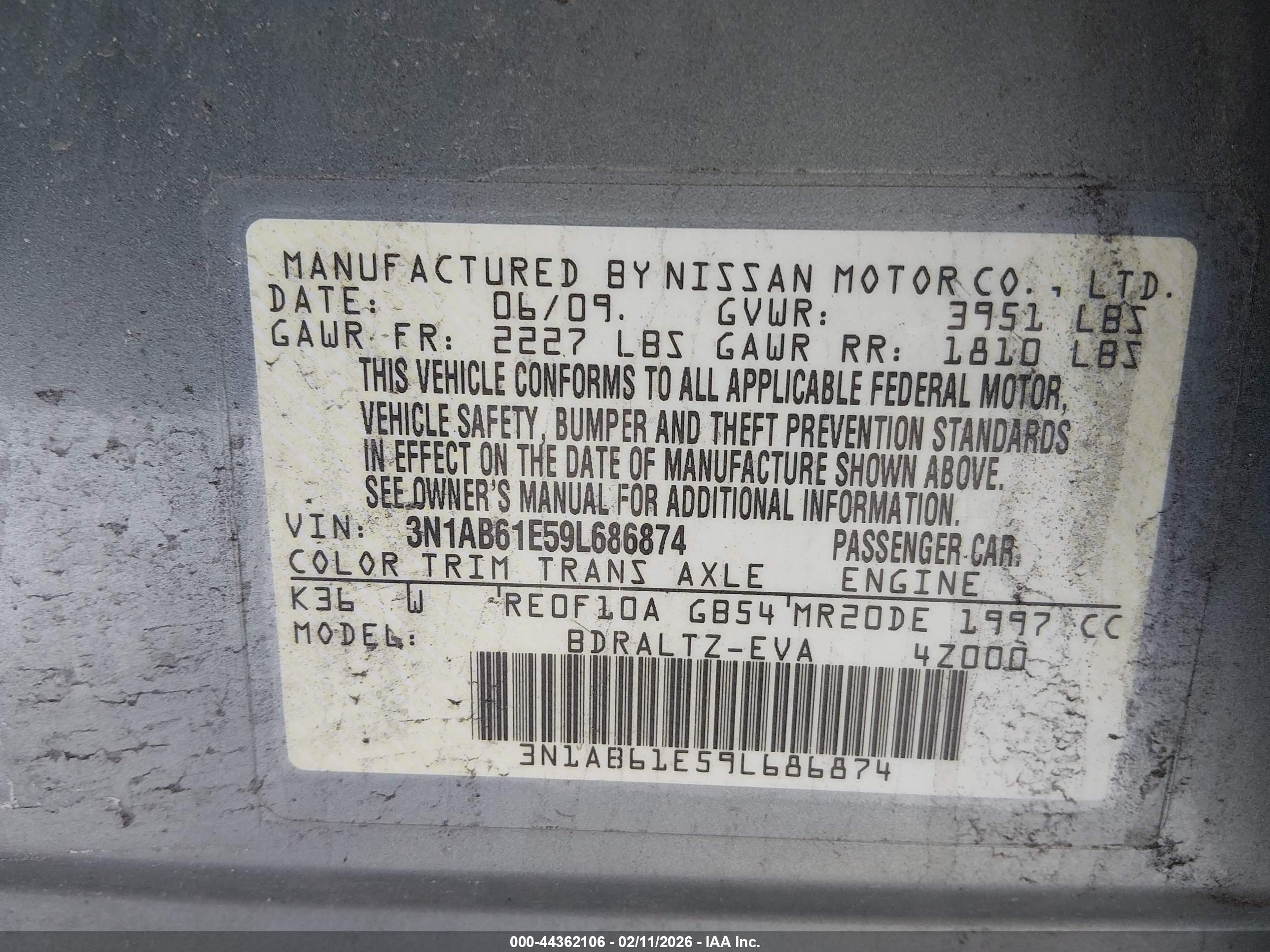 NISSAN SENTRA image 9