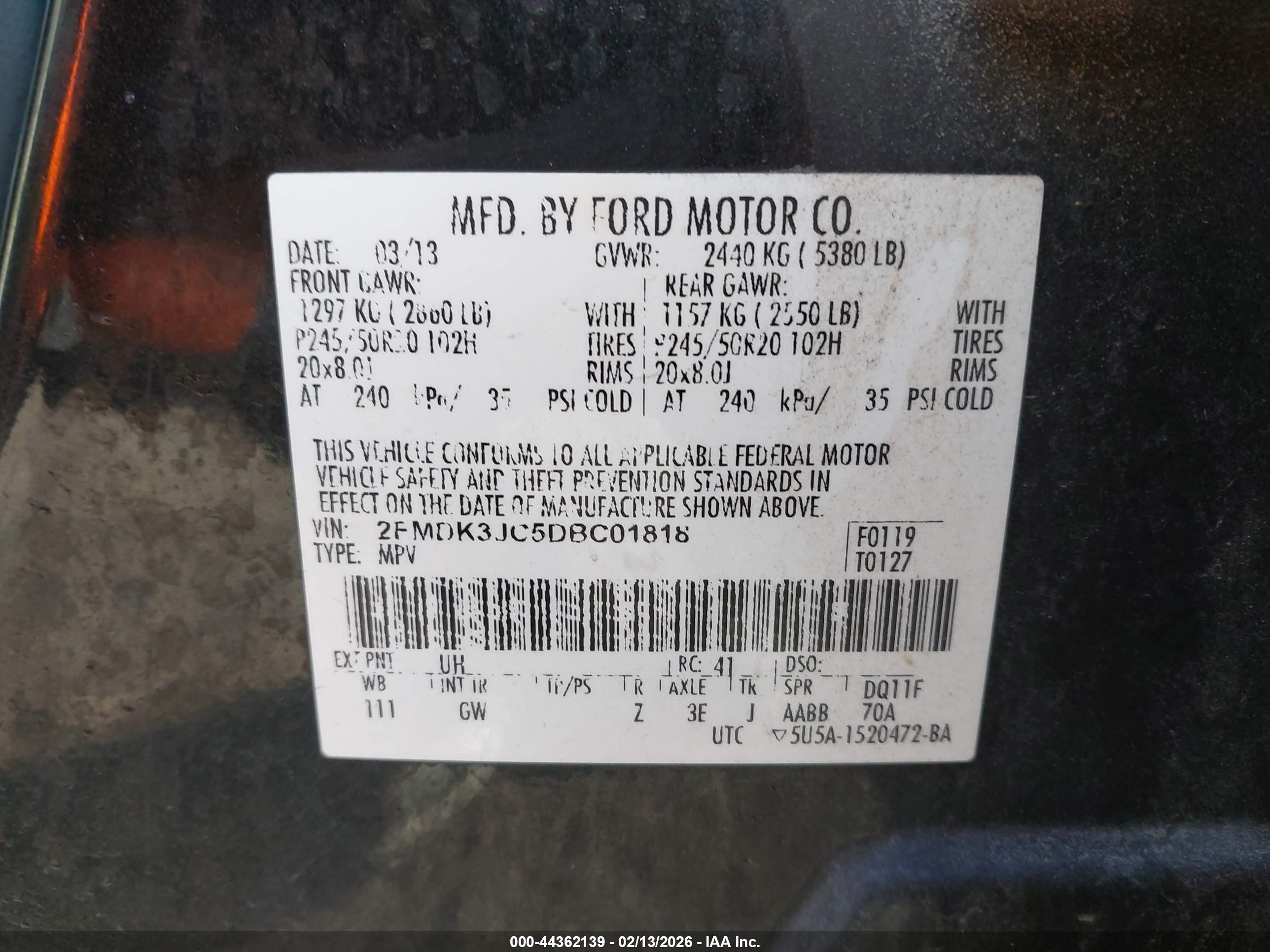 FORD EDGE image 9