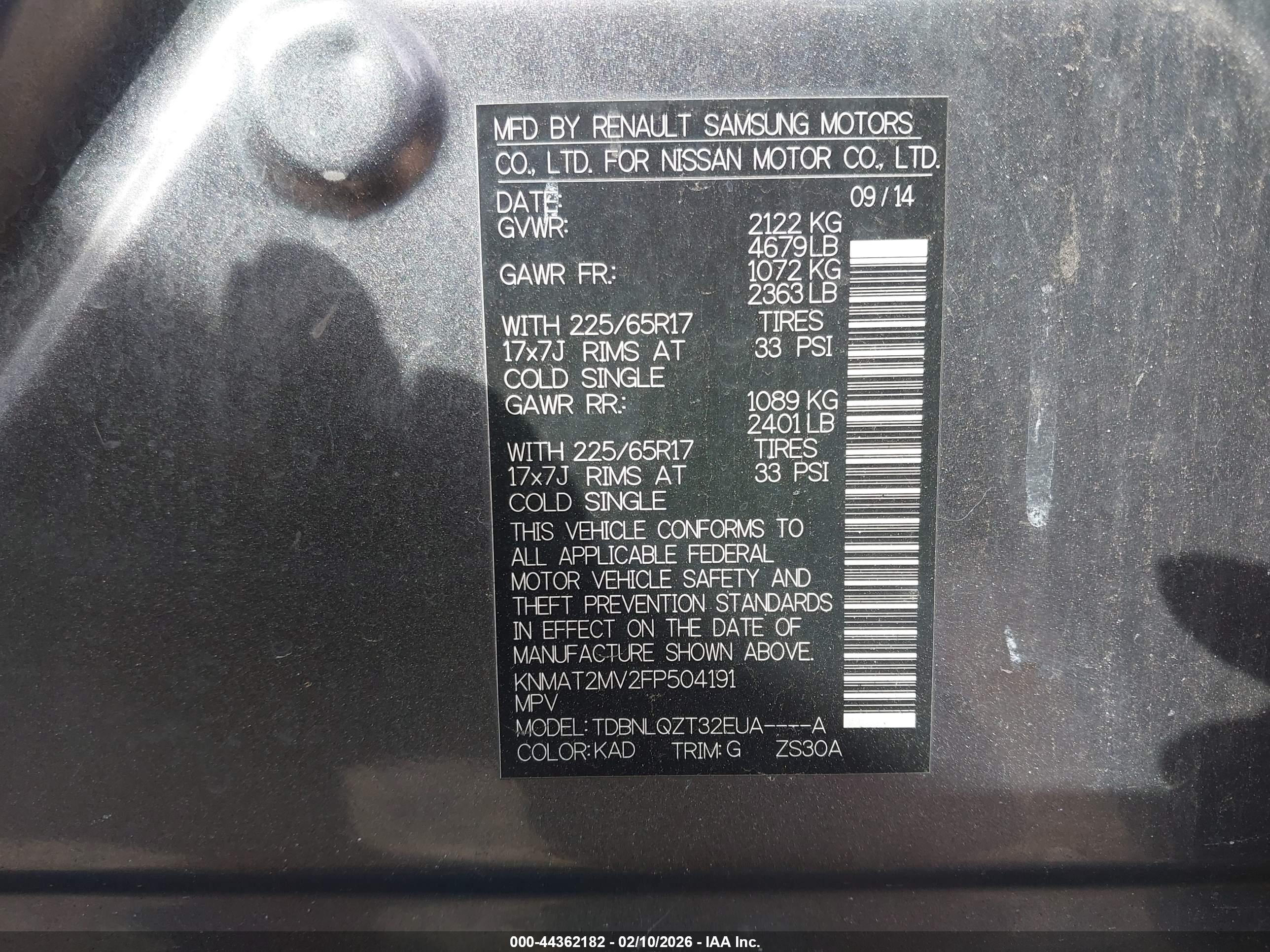 NISSAN ROGUE image 9