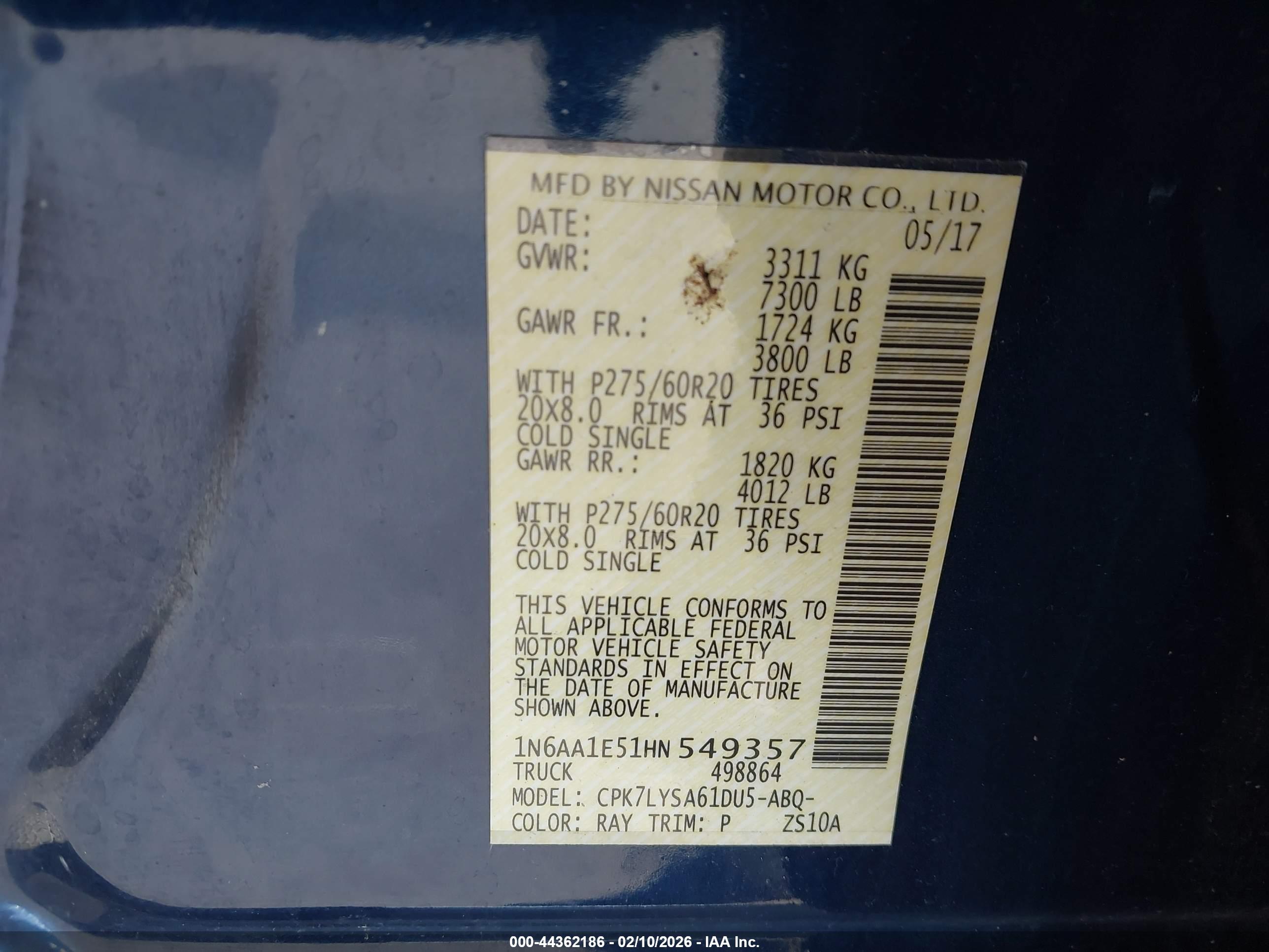NISSAN TITAN image 9