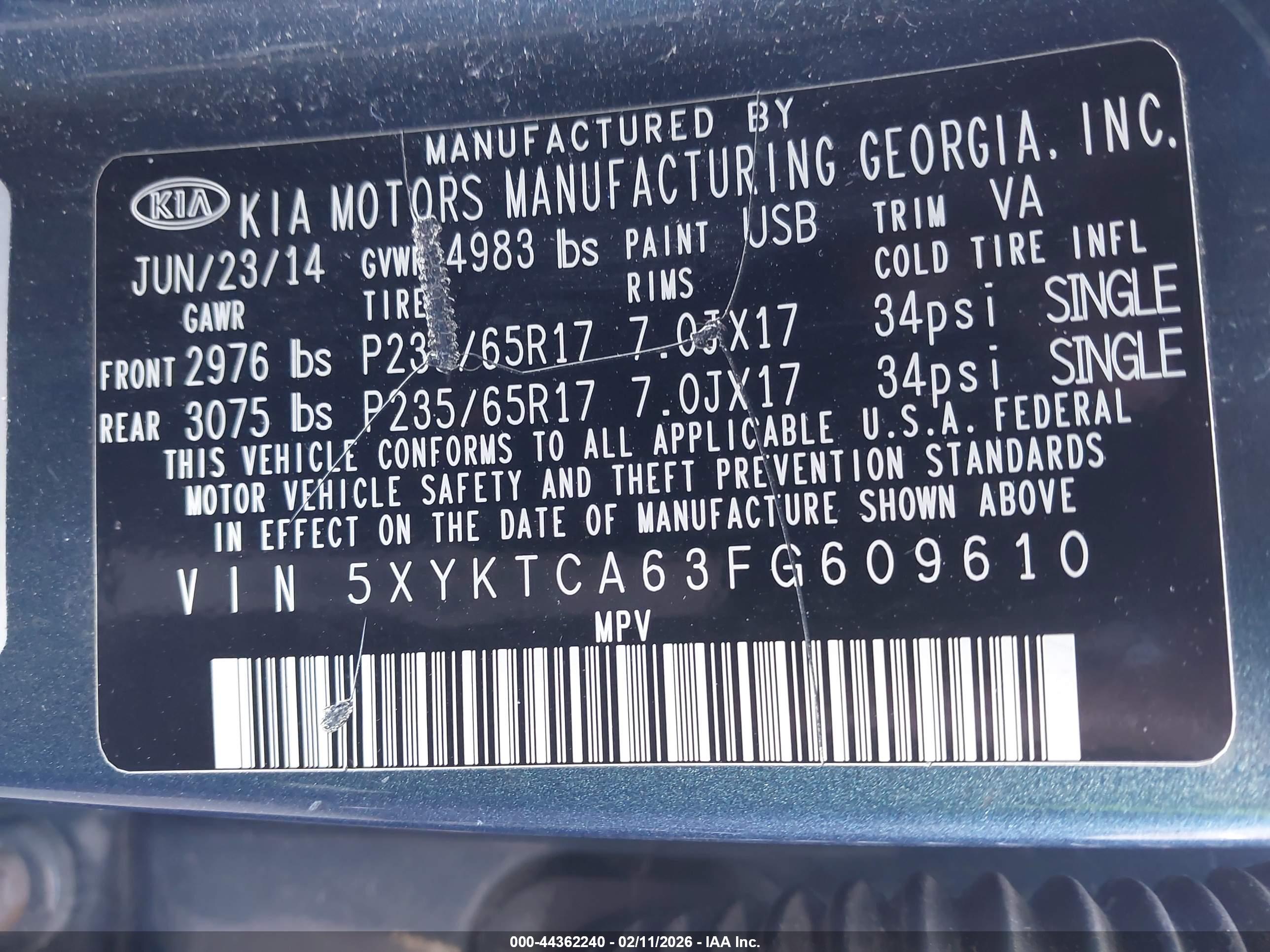 KIA SORENTO image 9