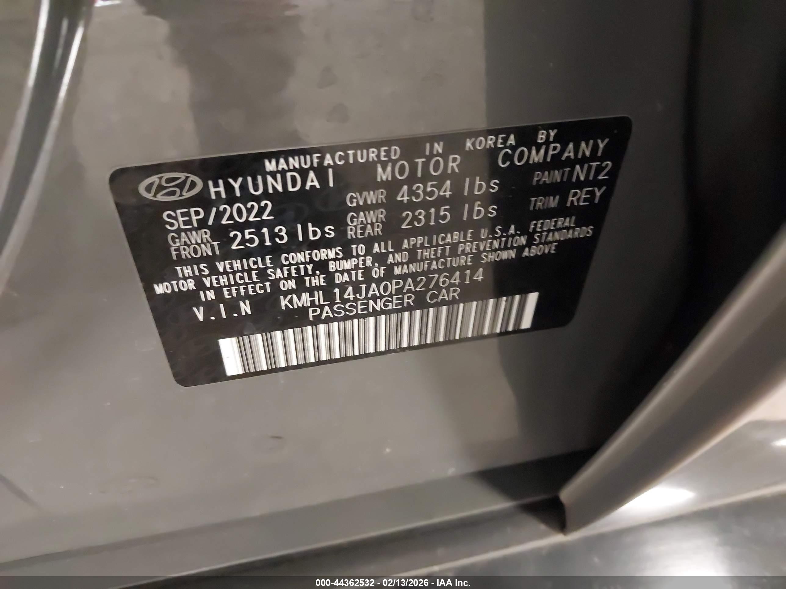 HYUNDAI SONATA image 9