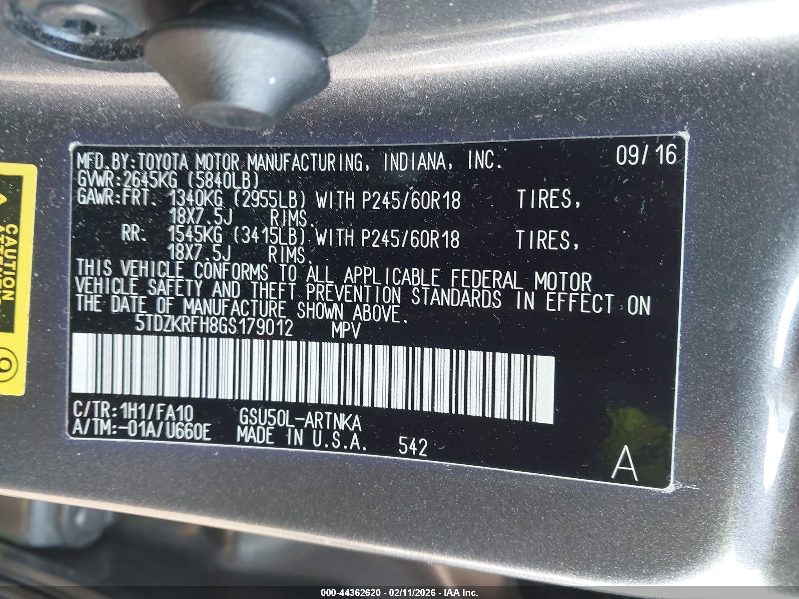 TOYOTA HIGHLANDER image 9