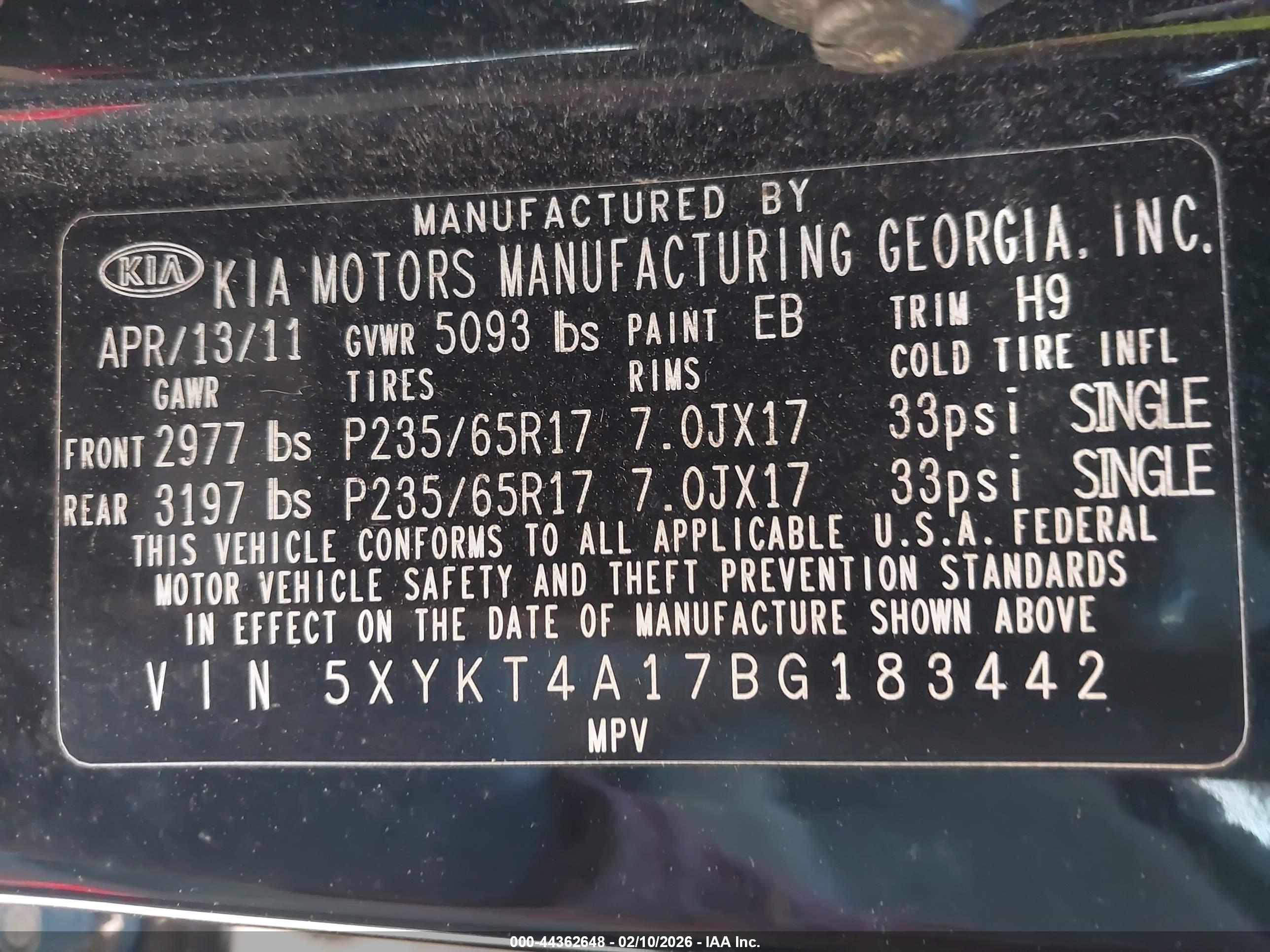 KIA SORENTO image 9