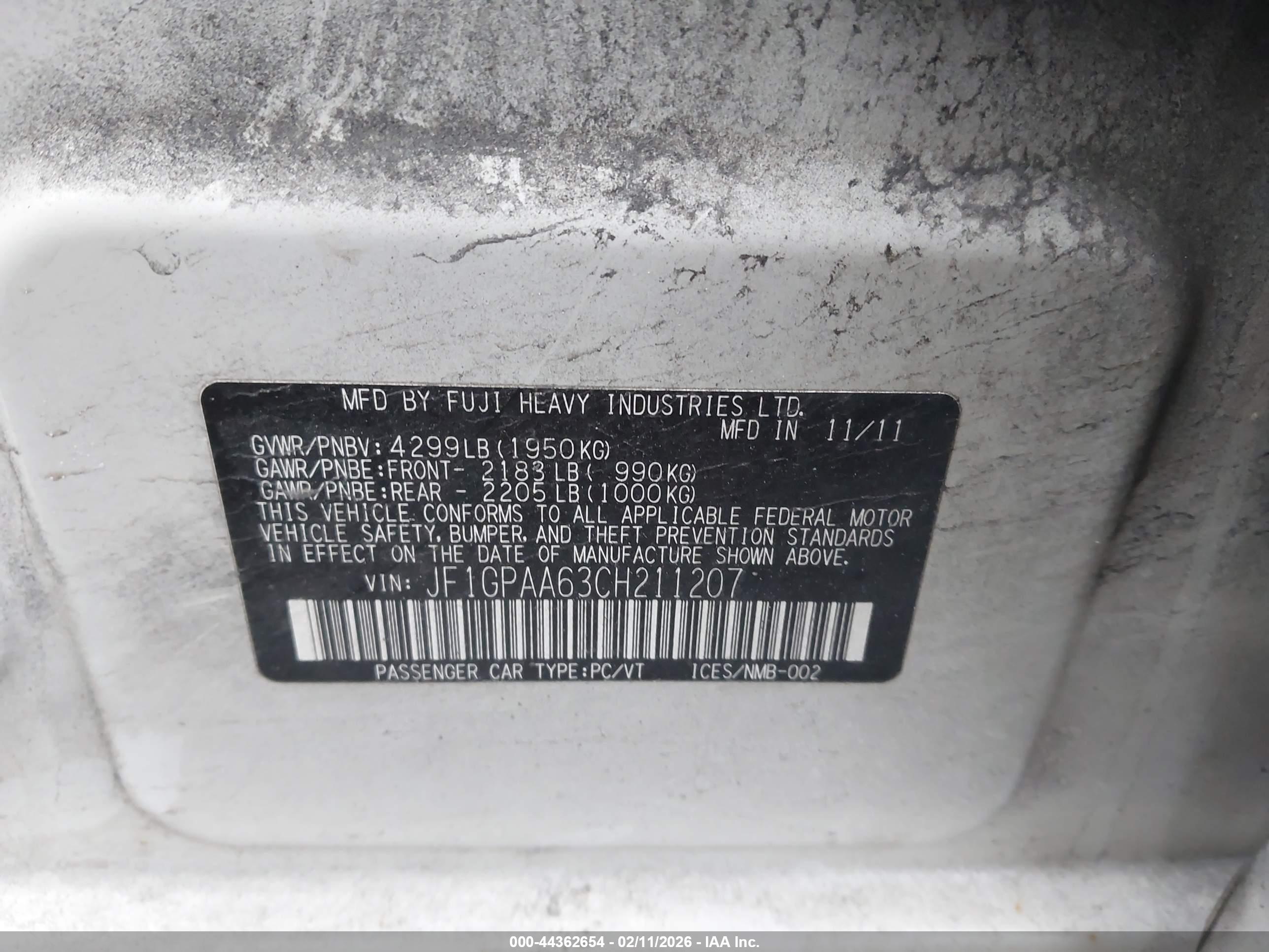 SUBARU IMPREZA image 9
