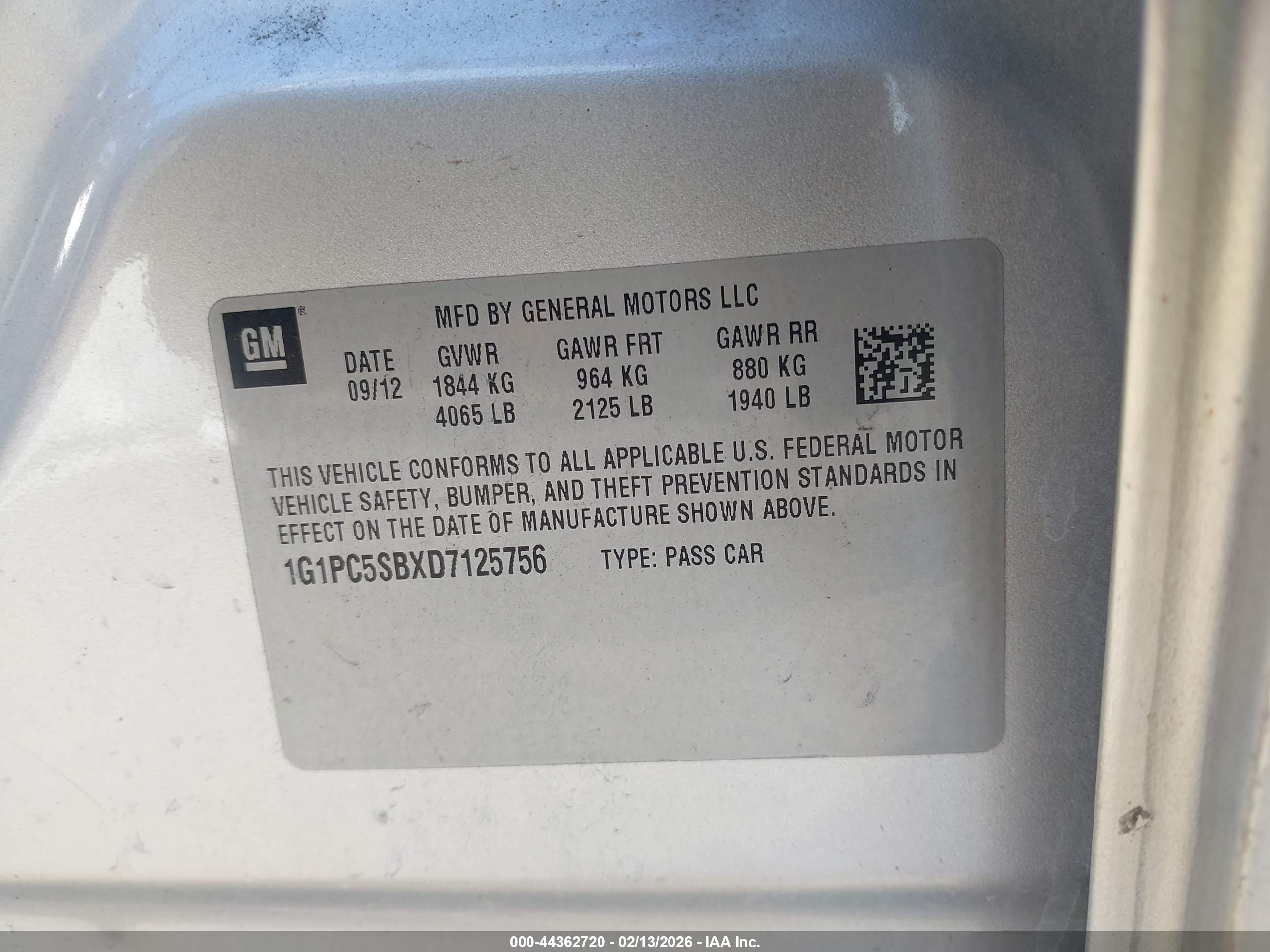 CHEVROLET CRUZE image 9