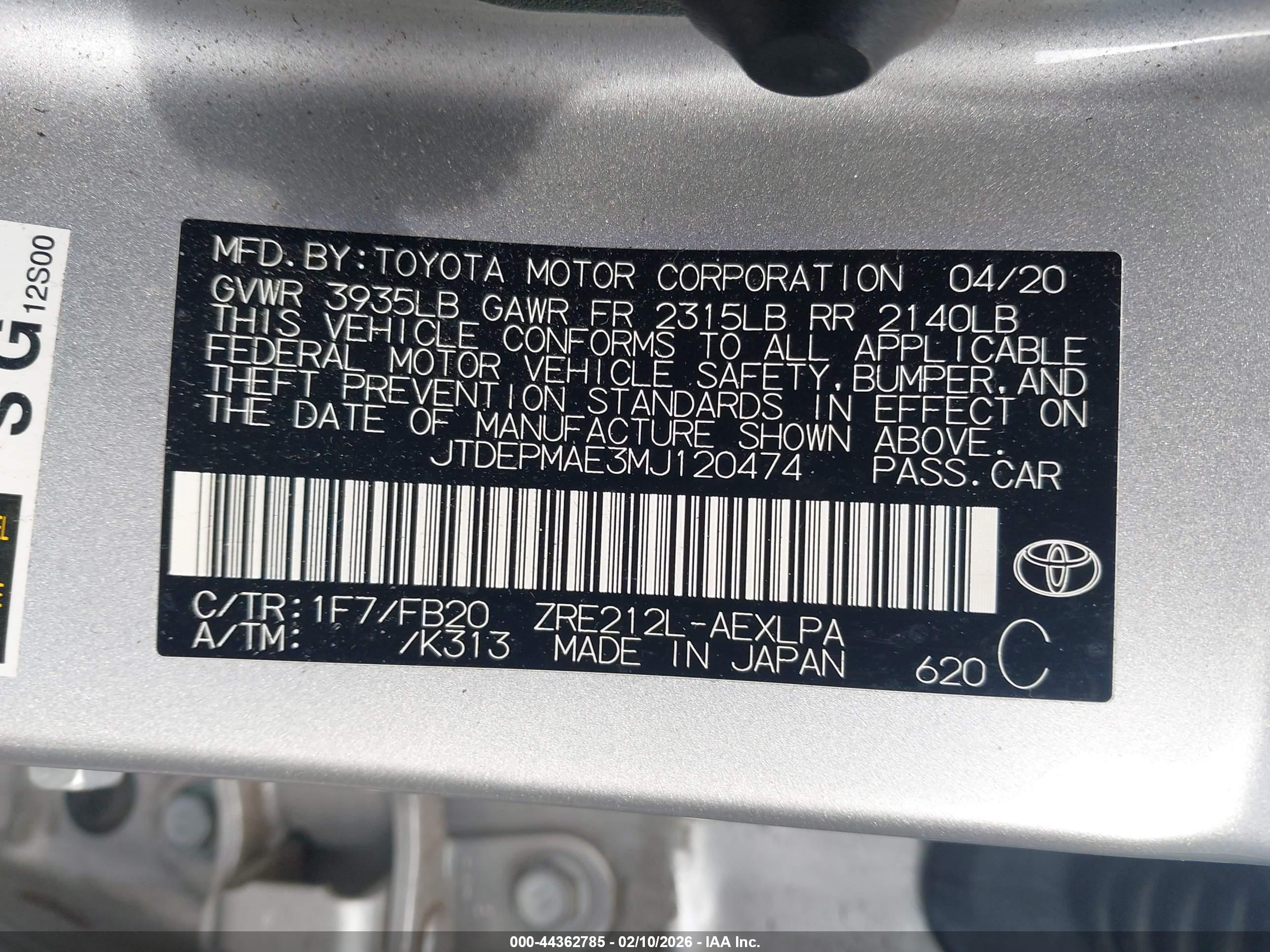 TOYOTA COROLLA image 9