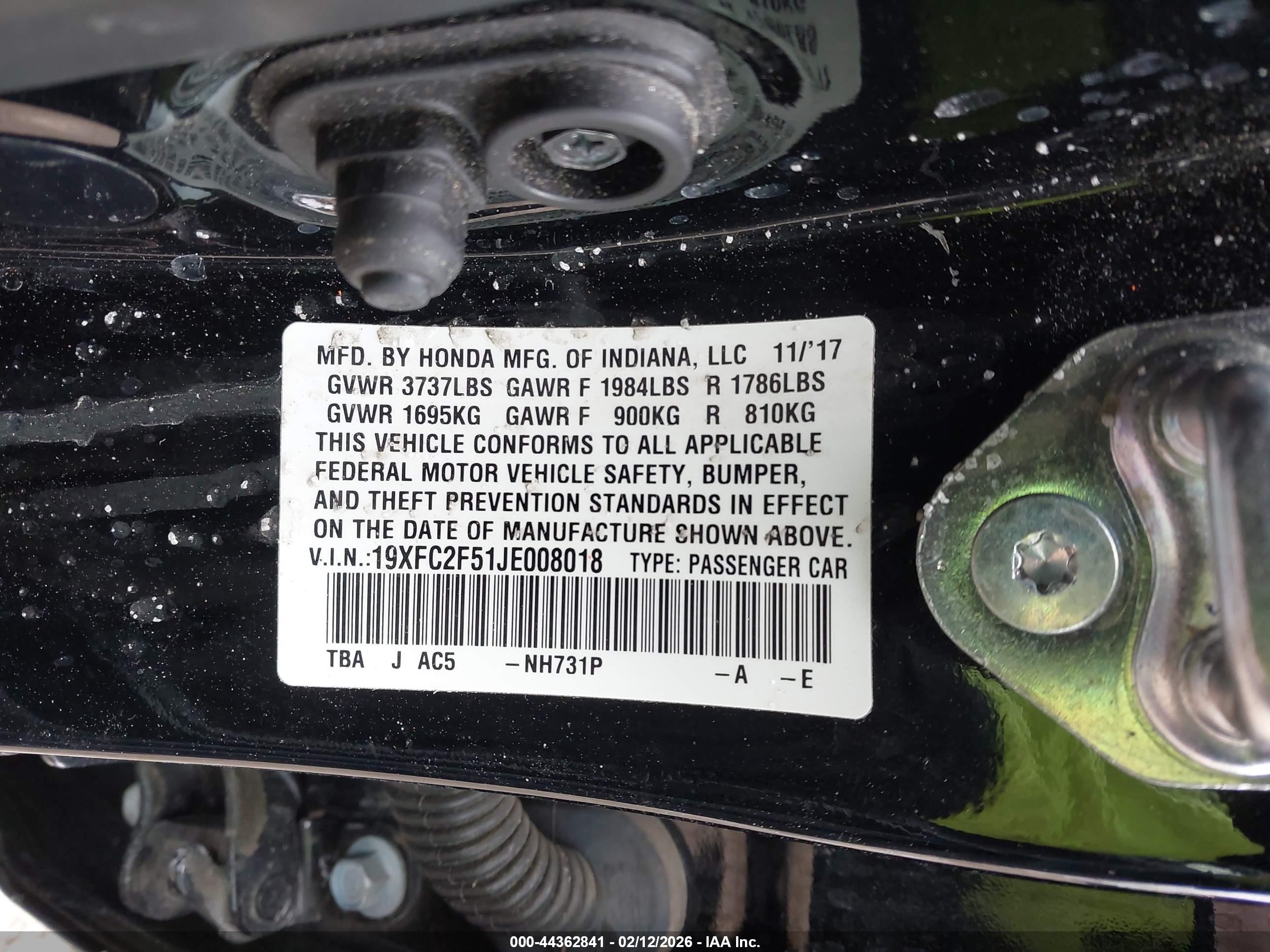 HONDA CIVIC image 9