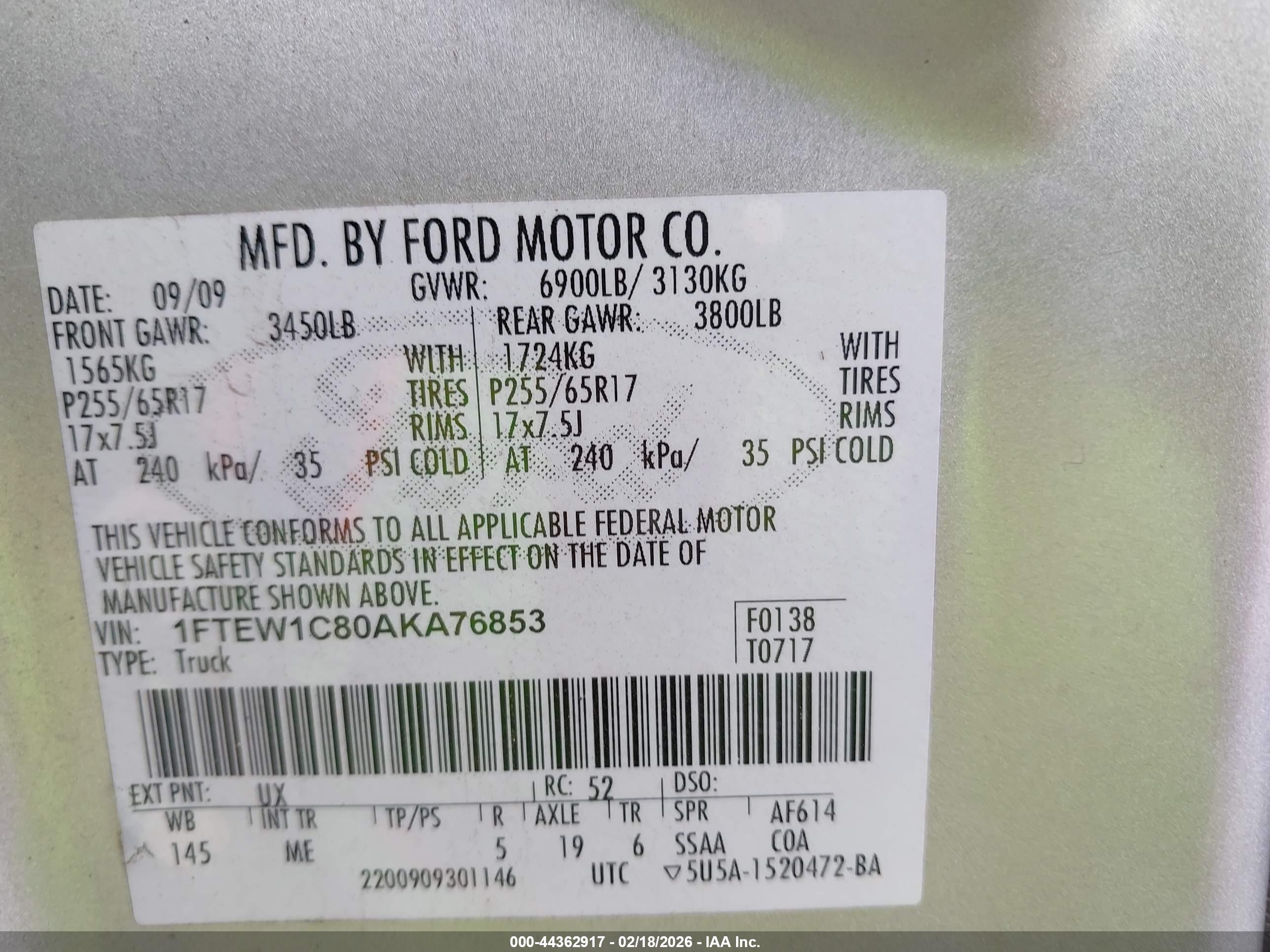 FORD F-150 image 9