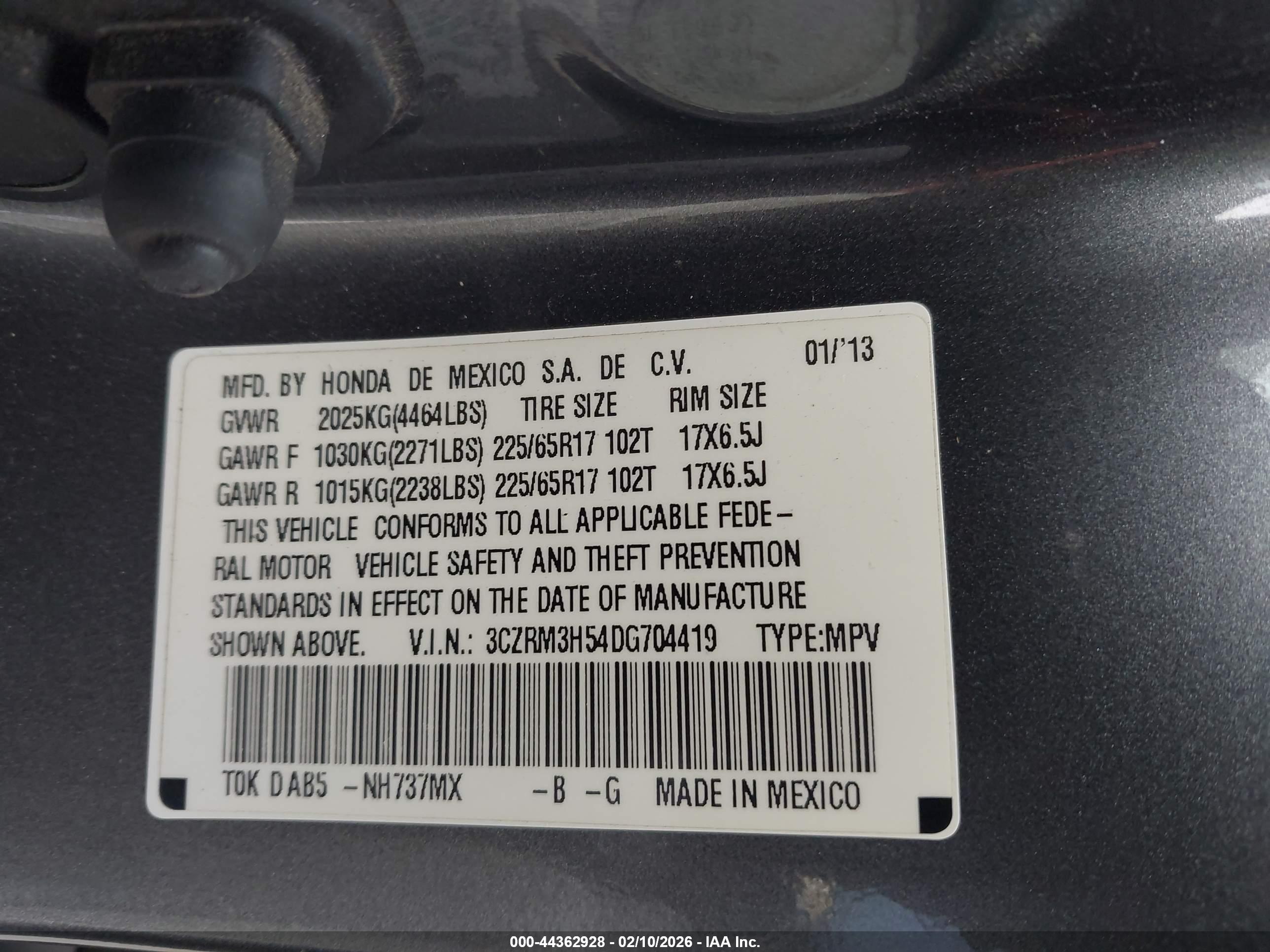 HONDA CR-V image 9