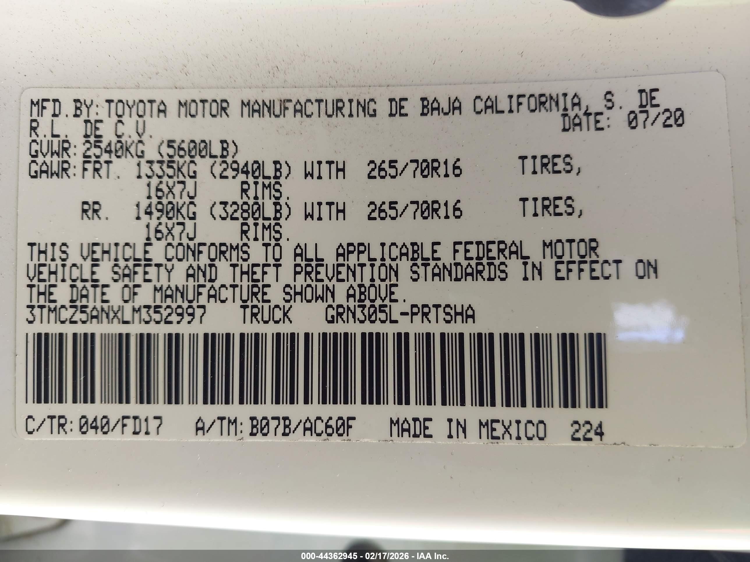 TOYOTA TACOMA image 9