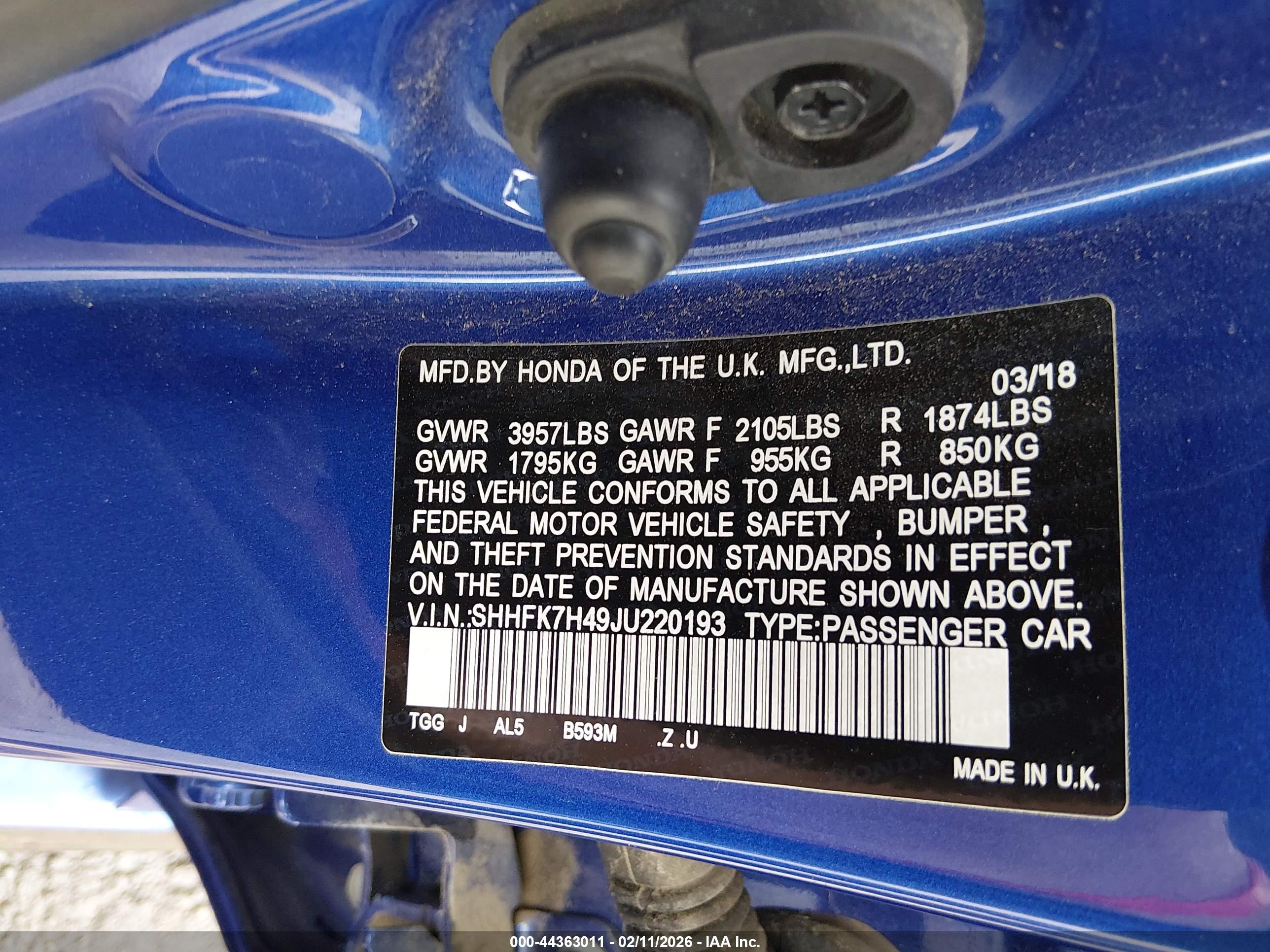 HONDA CIVIC image 9