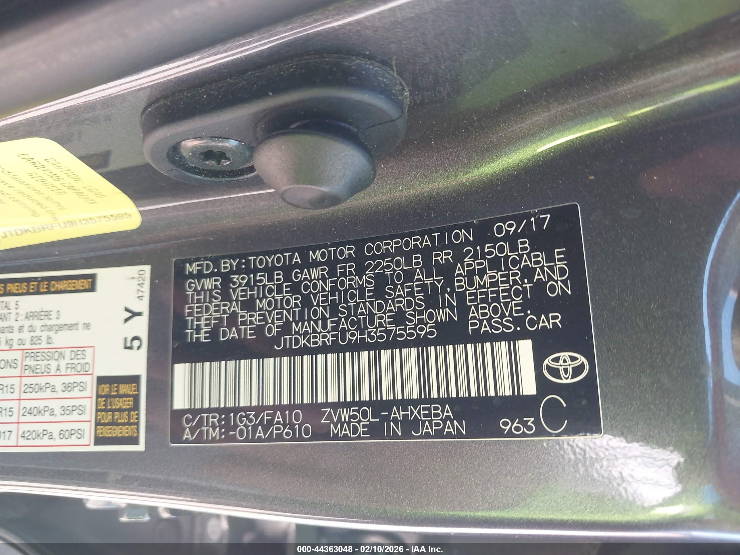 TOYOTA PRIUS image 9