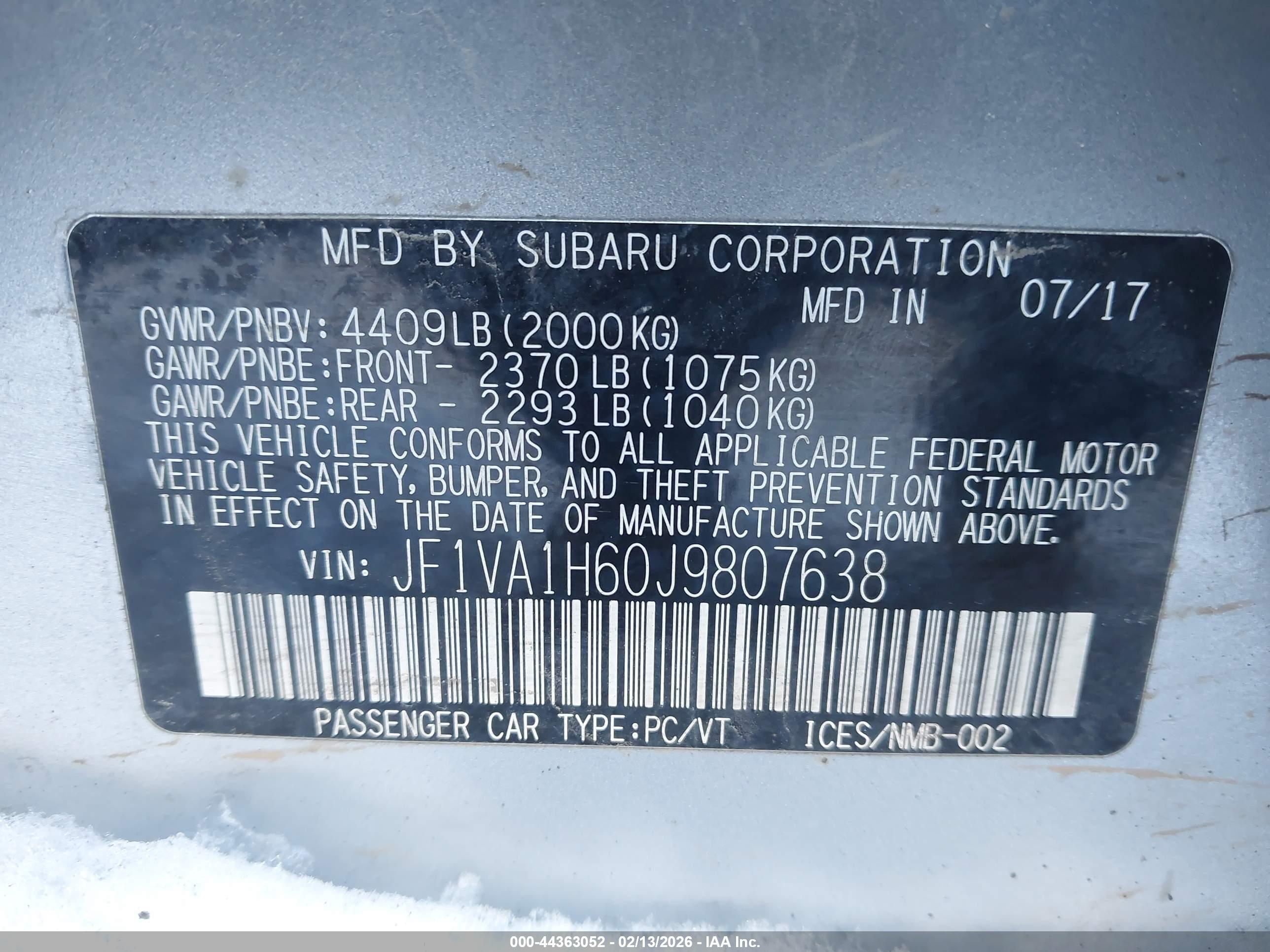 SUBARU WRX image 9