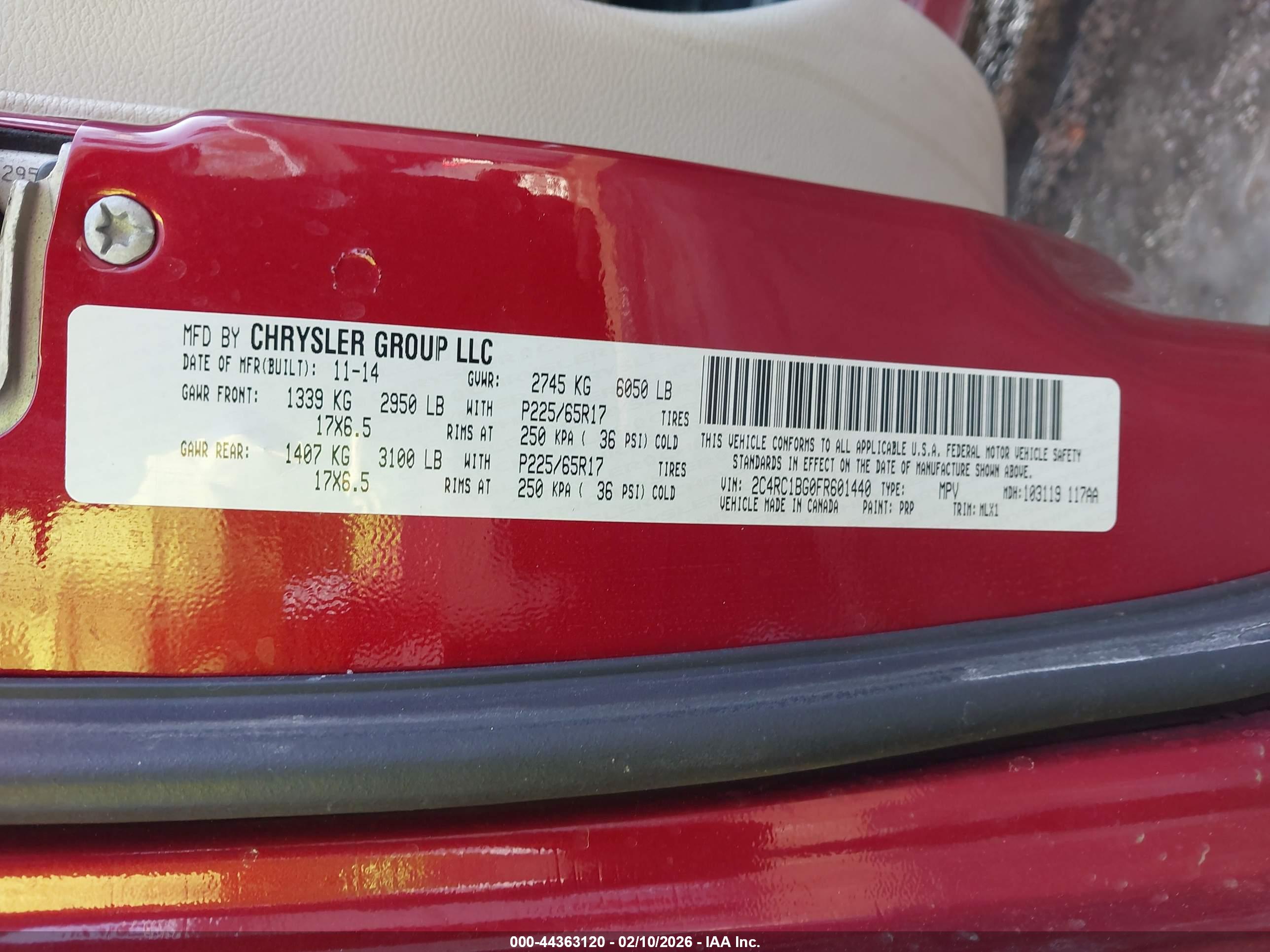 CHRYSLER TOWN image 9
