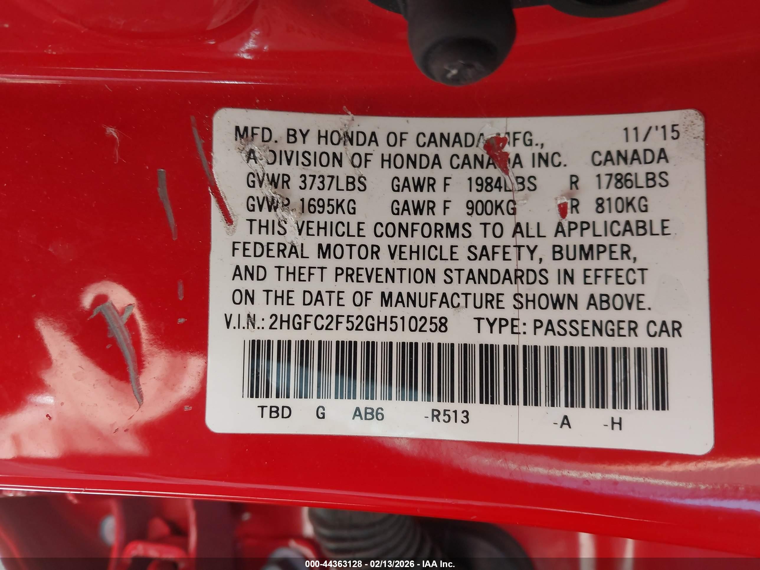HONDA CIVIC image 9