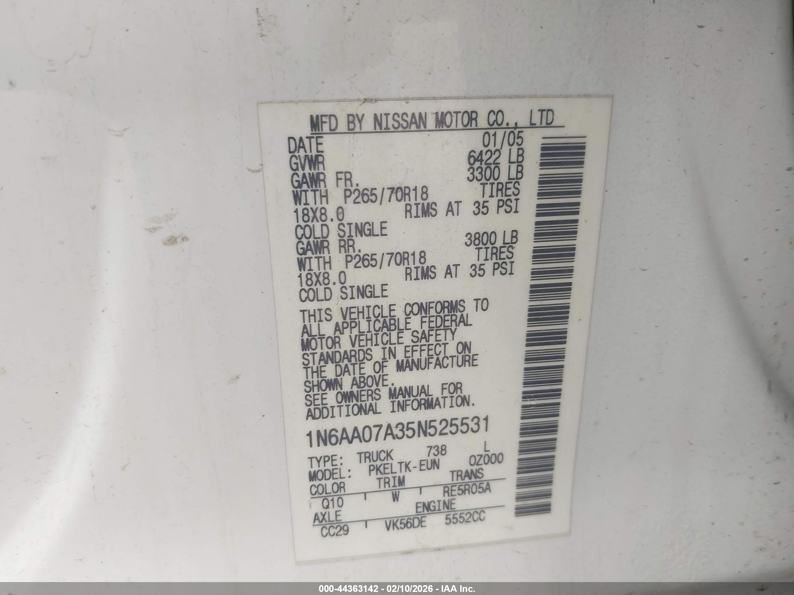 NISSAN TITAN image 9
