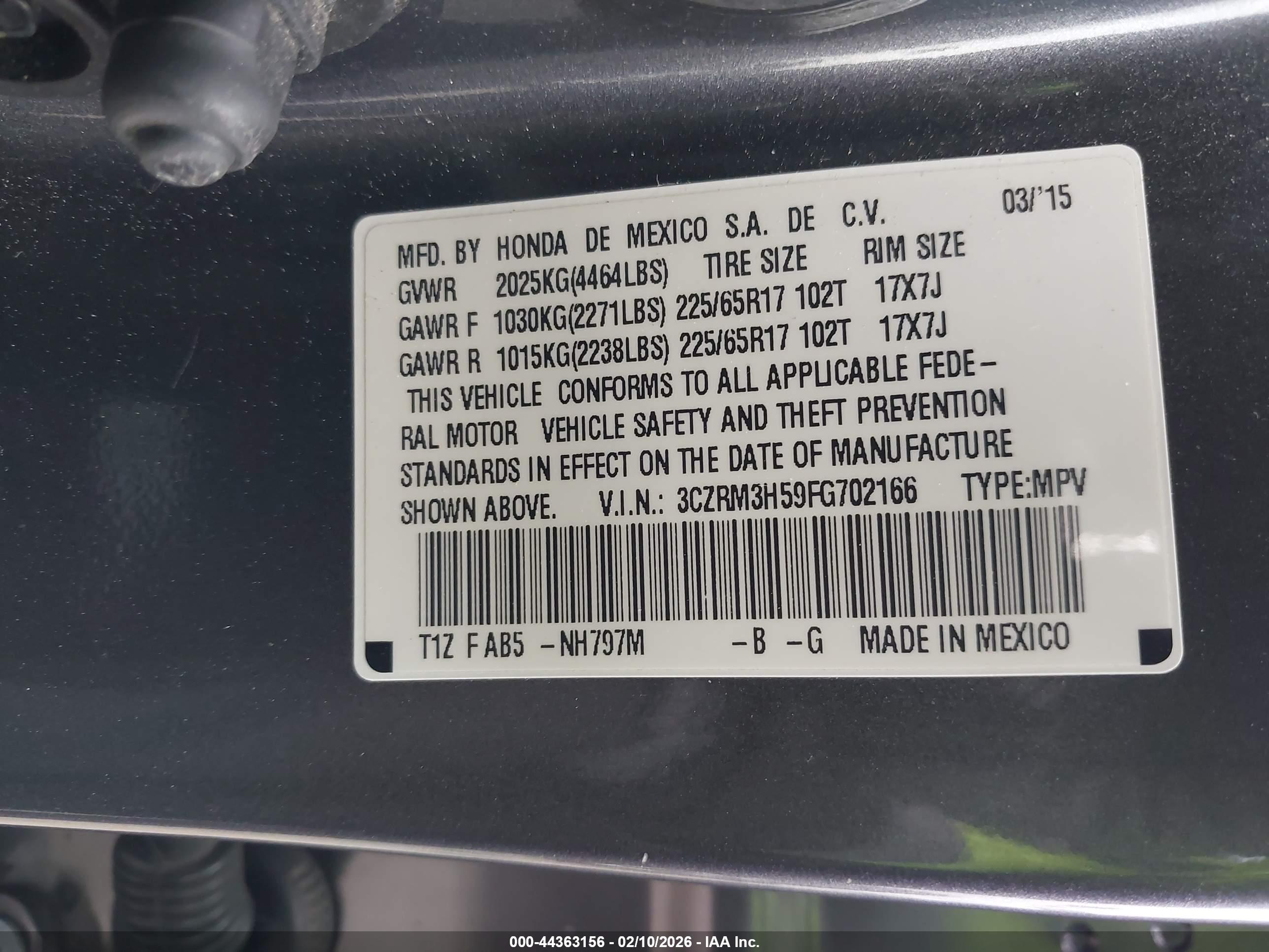 HONDA CR-V image 9